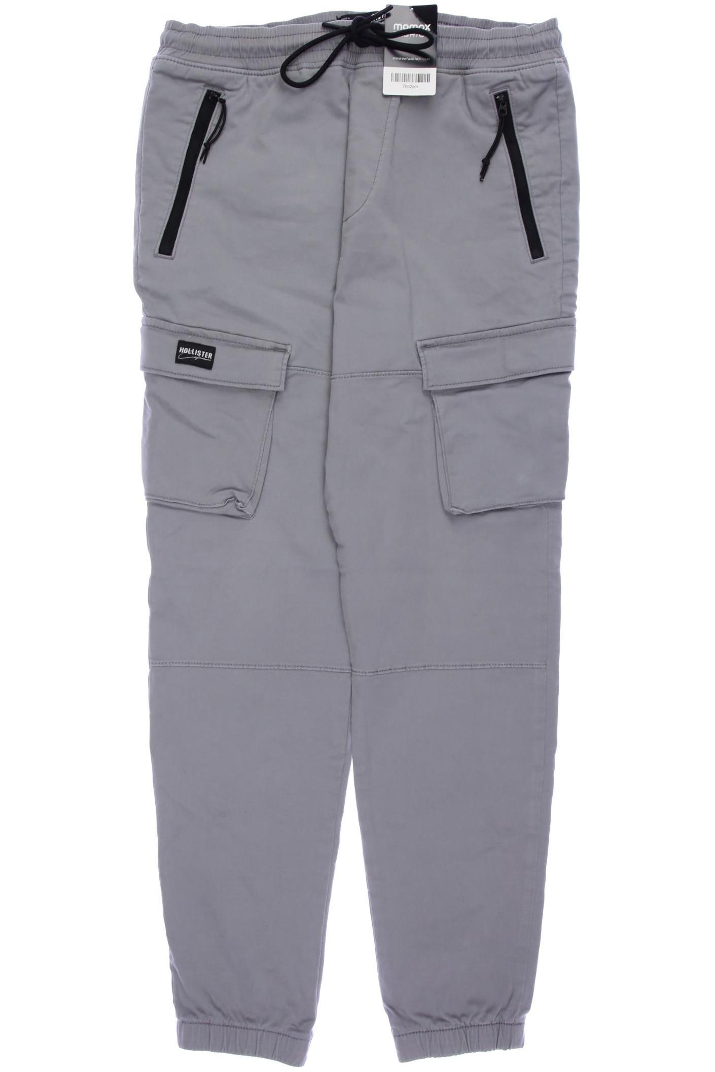 

Hollister Herren Stoffhose, grau, Gr. 0