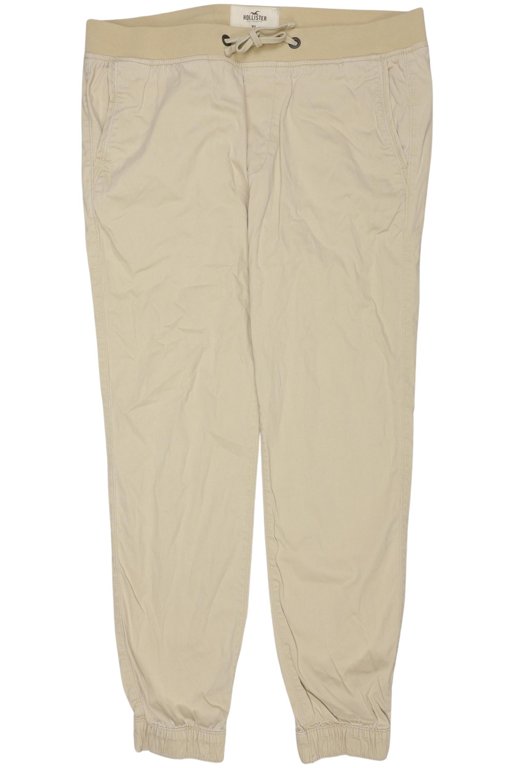 

Hollister Herren Stoffhose, beige, Gr. 0