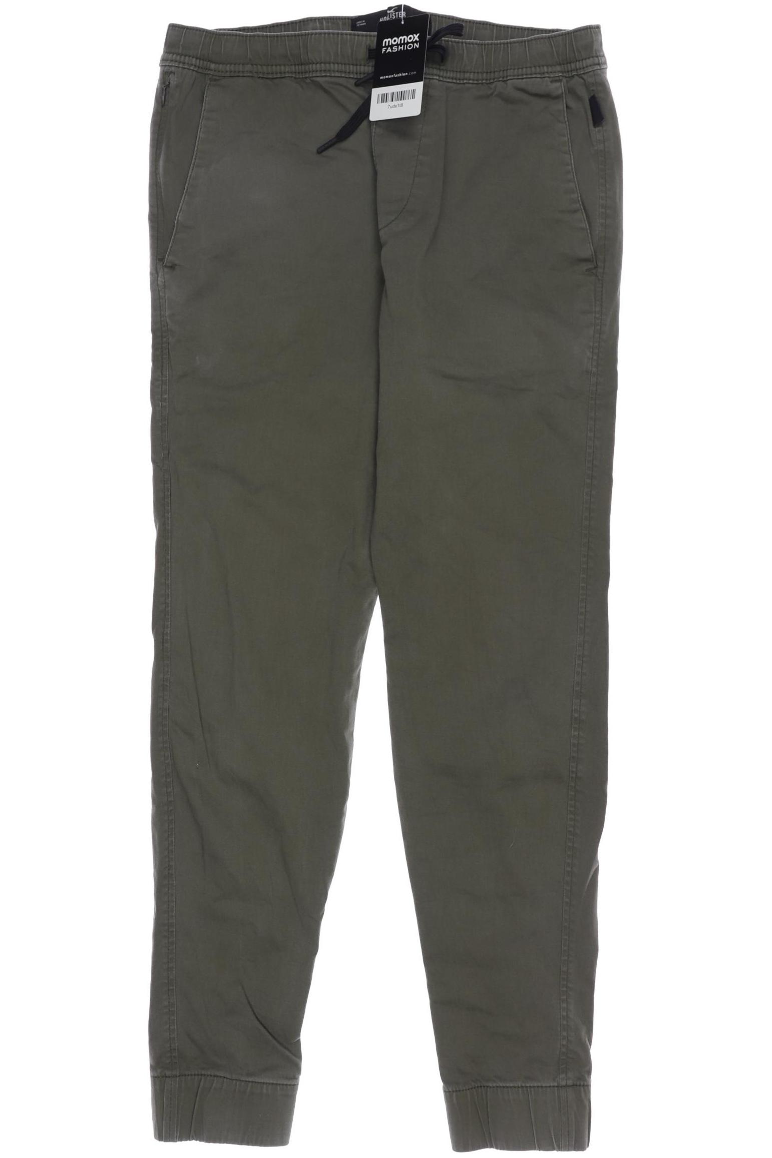 

Hollister Herren Stoffhose, grün, Gr. 0