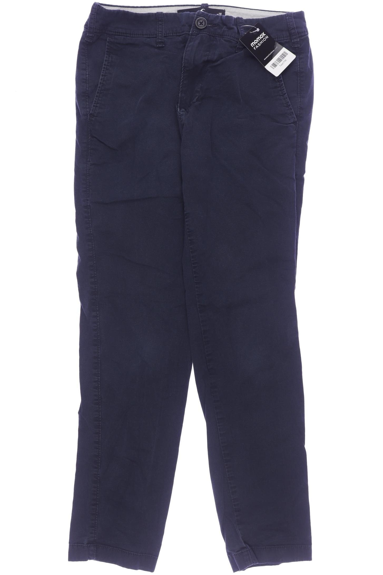 

Hollister Herren Stoffhose, marineblau, Gr. 28