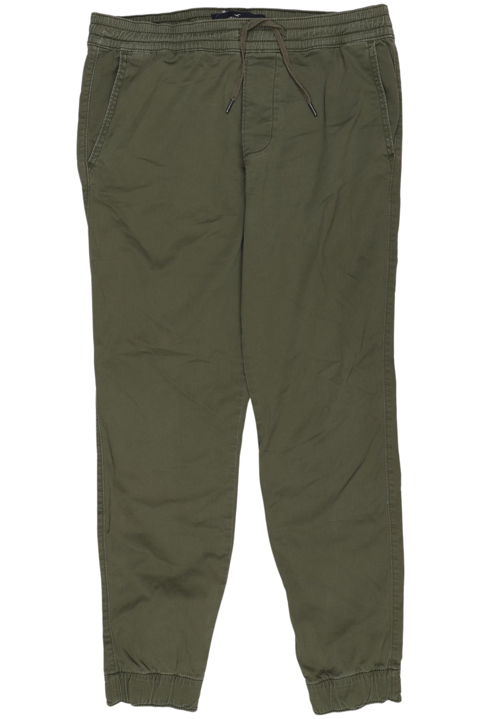 

Hollister Herren Stoffhose, grün, Gr. 0