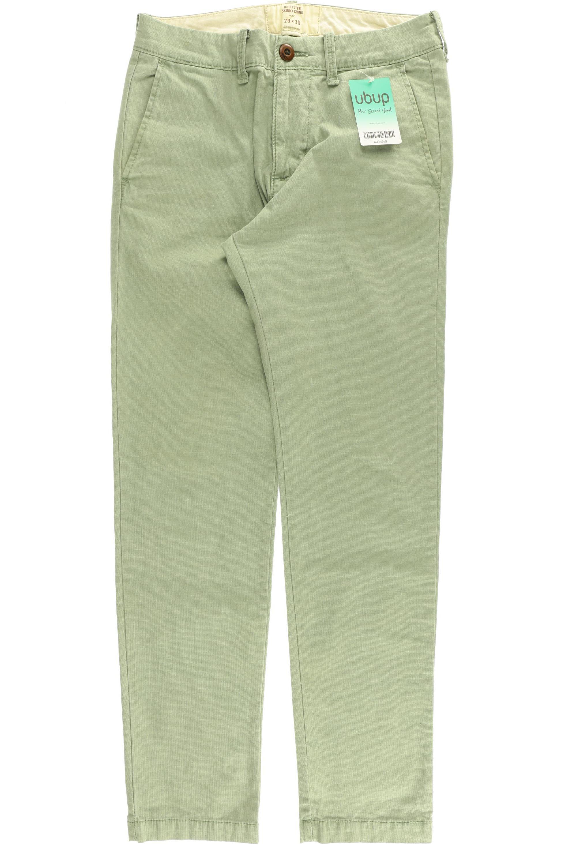 Thumbnail - Hollister Herren Stoffhose, grün, Gr. 28