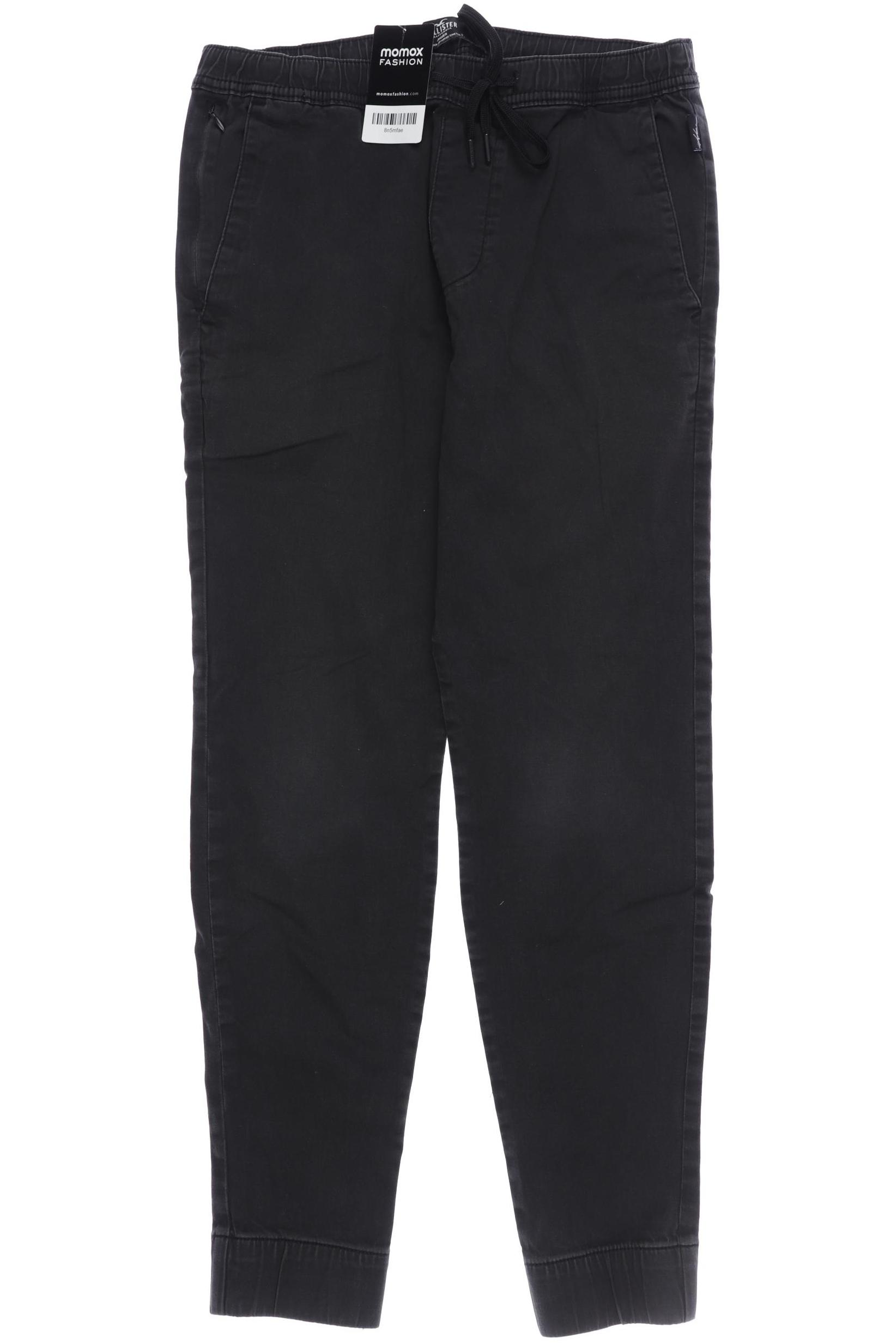 

Hollister Herren Stoffhose, schwarz, Gr. 0