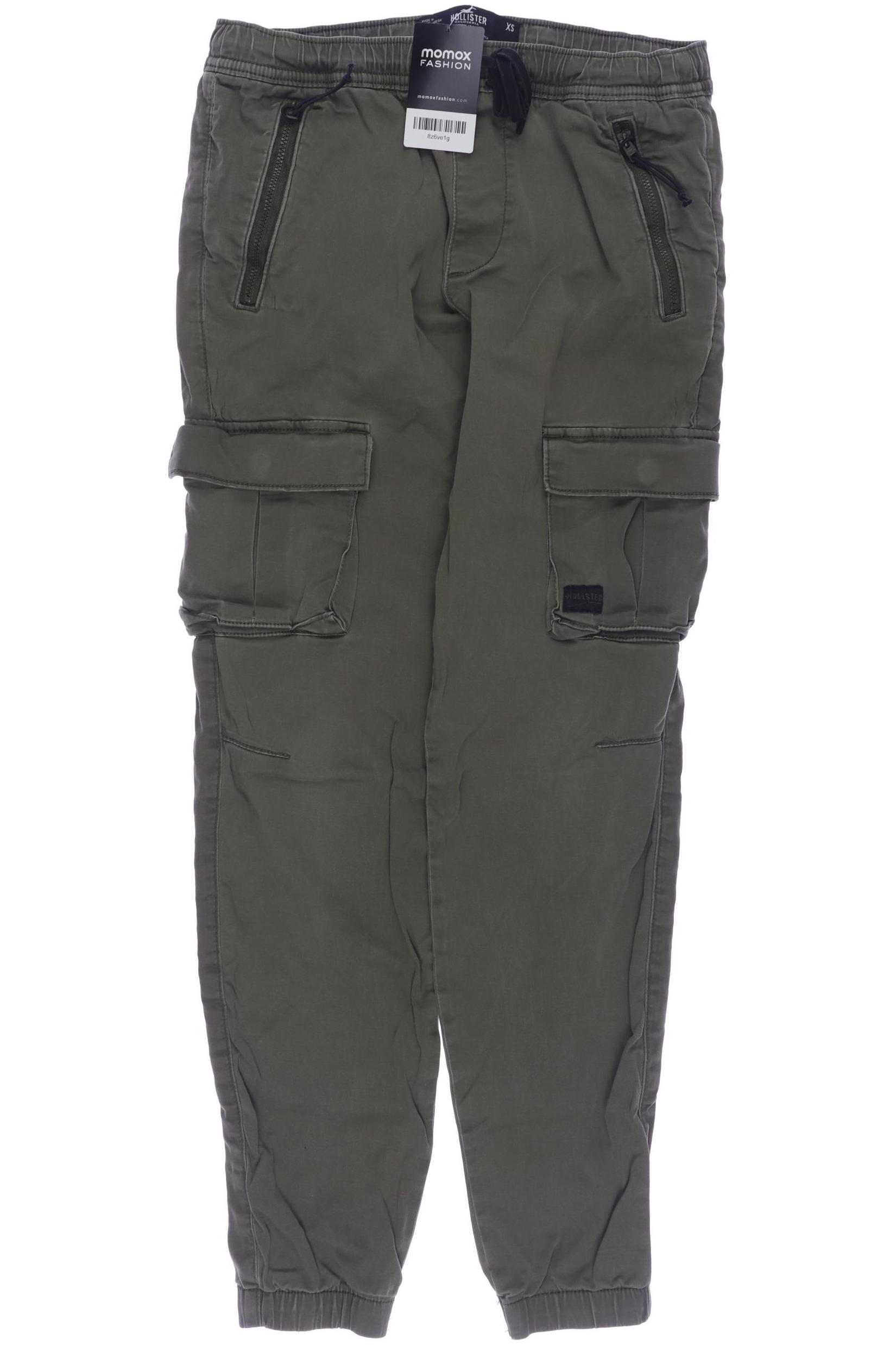 

Hollister Herren Stoffhose, grün, Gr. 0