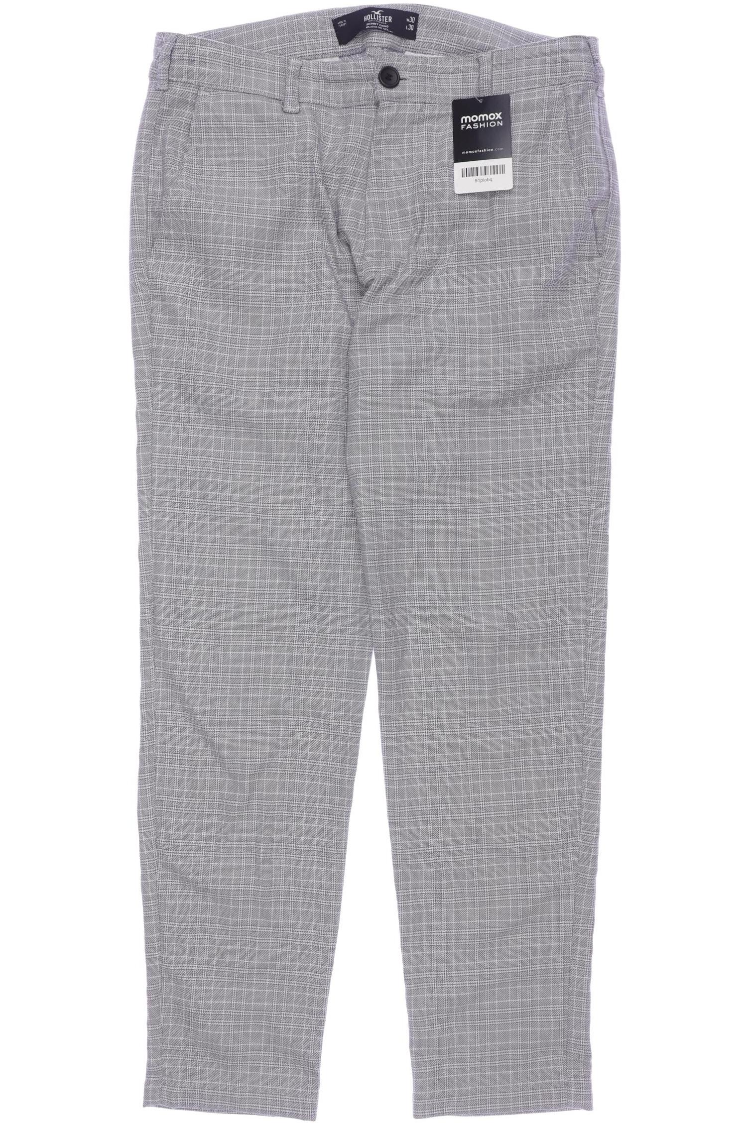 

Hollister Herren Stoffhose, grau, Gr. 30