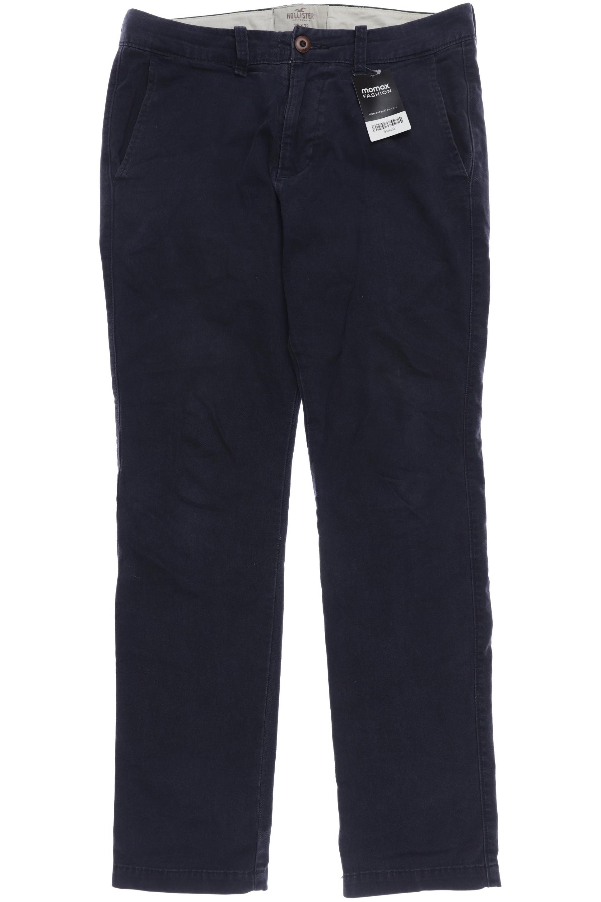 

Hollister Herren Stoffhose, marineblau, Gr. 31