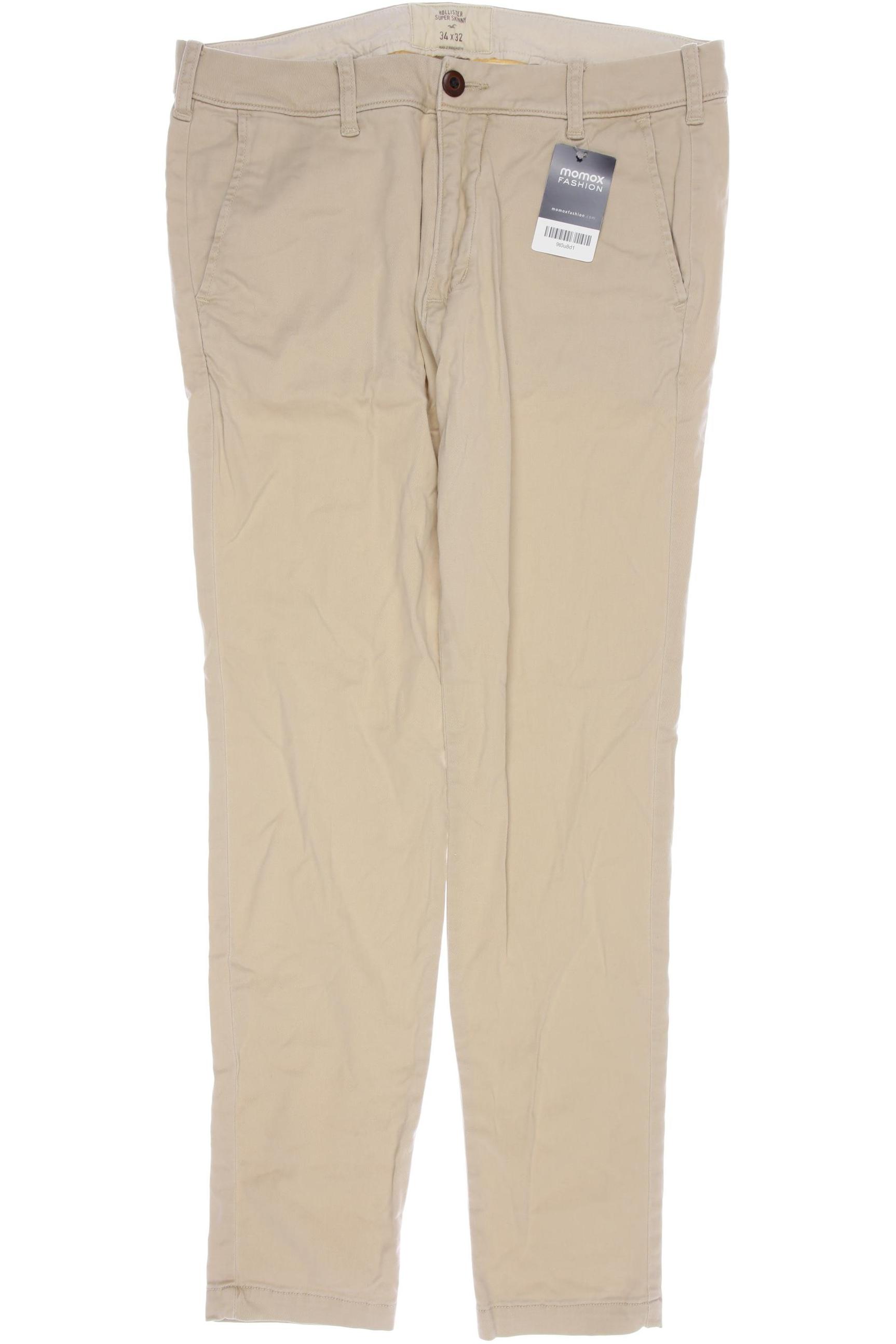 

Hollister Herren Stoffhose, beige, Gr. 34