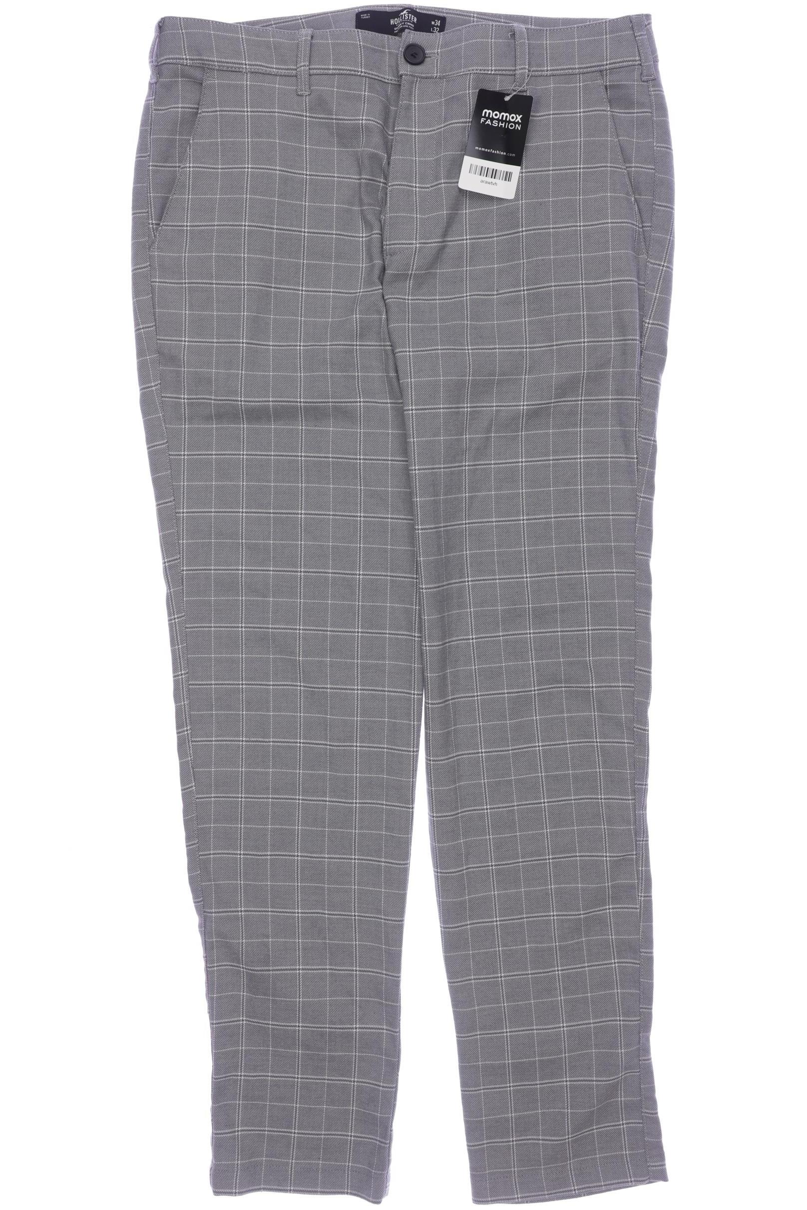 

Hollister Herren Stoffhose, grau, Gr. 34