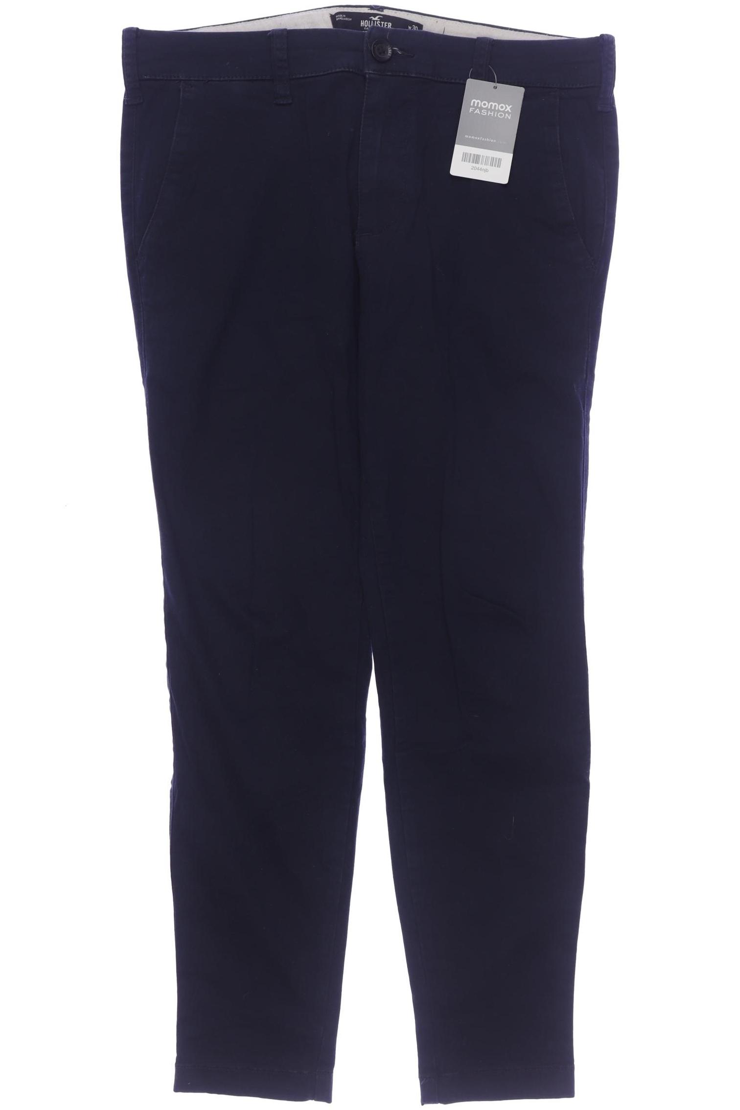 

Hollister Herren Stoffhose, marineblau, Gr. 30