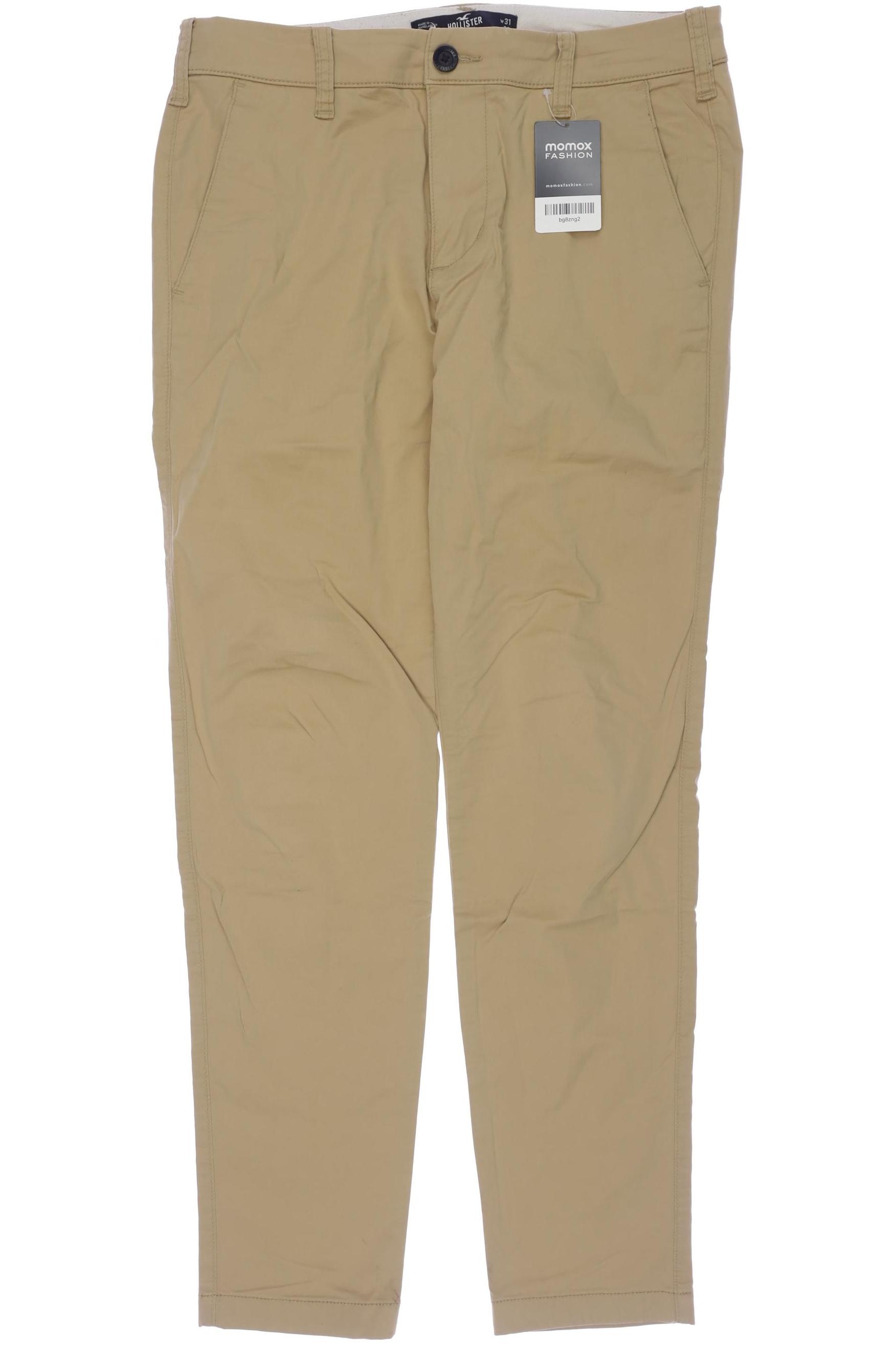 

Hollister Herren Stoffhose, beige, Gr. 31