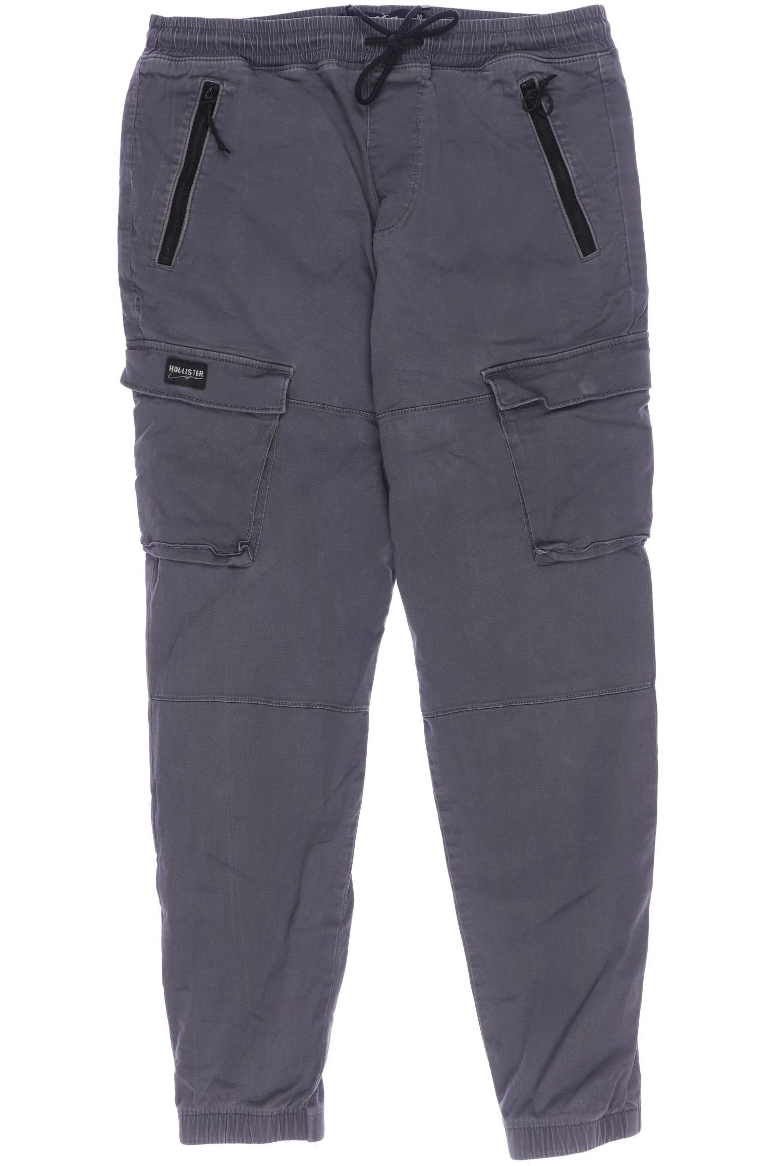 

Hollister Herren Stoffhose, grau, Gr. 0