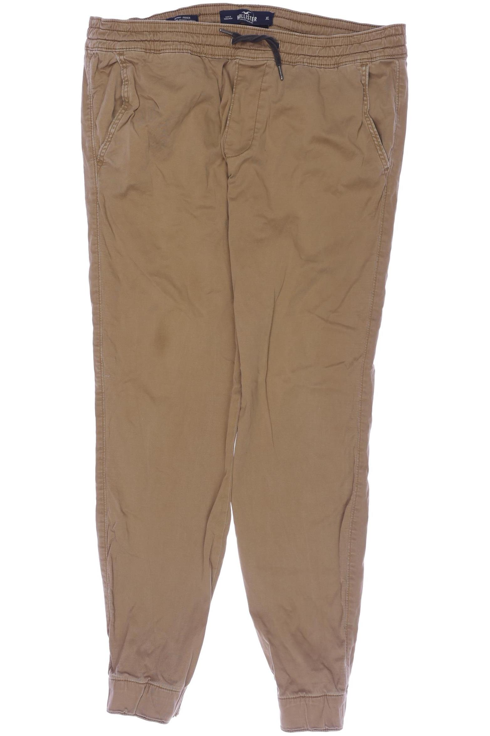 

Hollister Herren Stoffhose, beige, Gr. 0