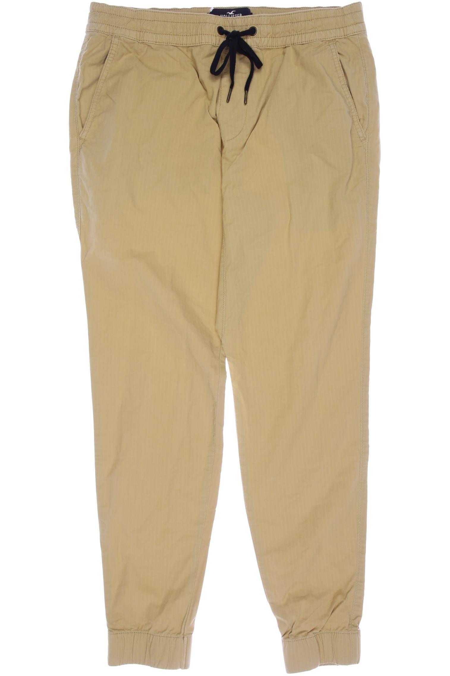 

Hollister Herren Stoffhose, beige, Gr. 0