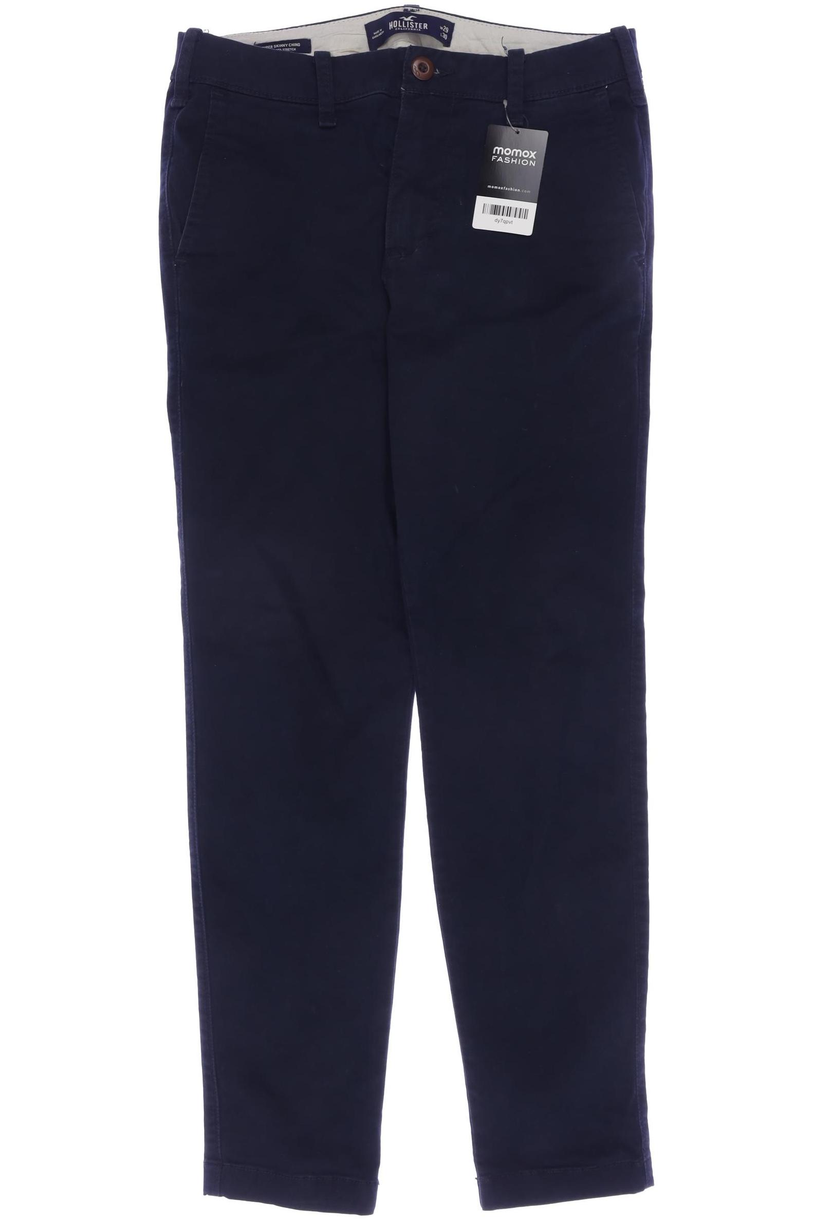 

Hollister Herren Stoffhose, marineblau, Gr. 29