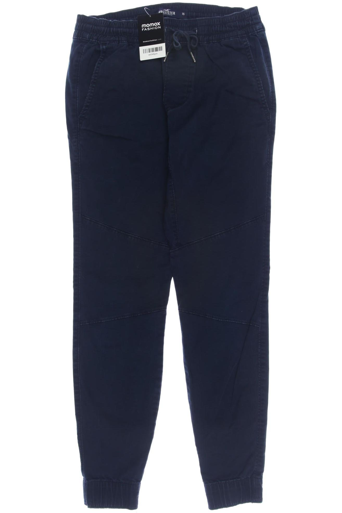 

Hollister Herren Stoffhose, marineblau, Gr. 0