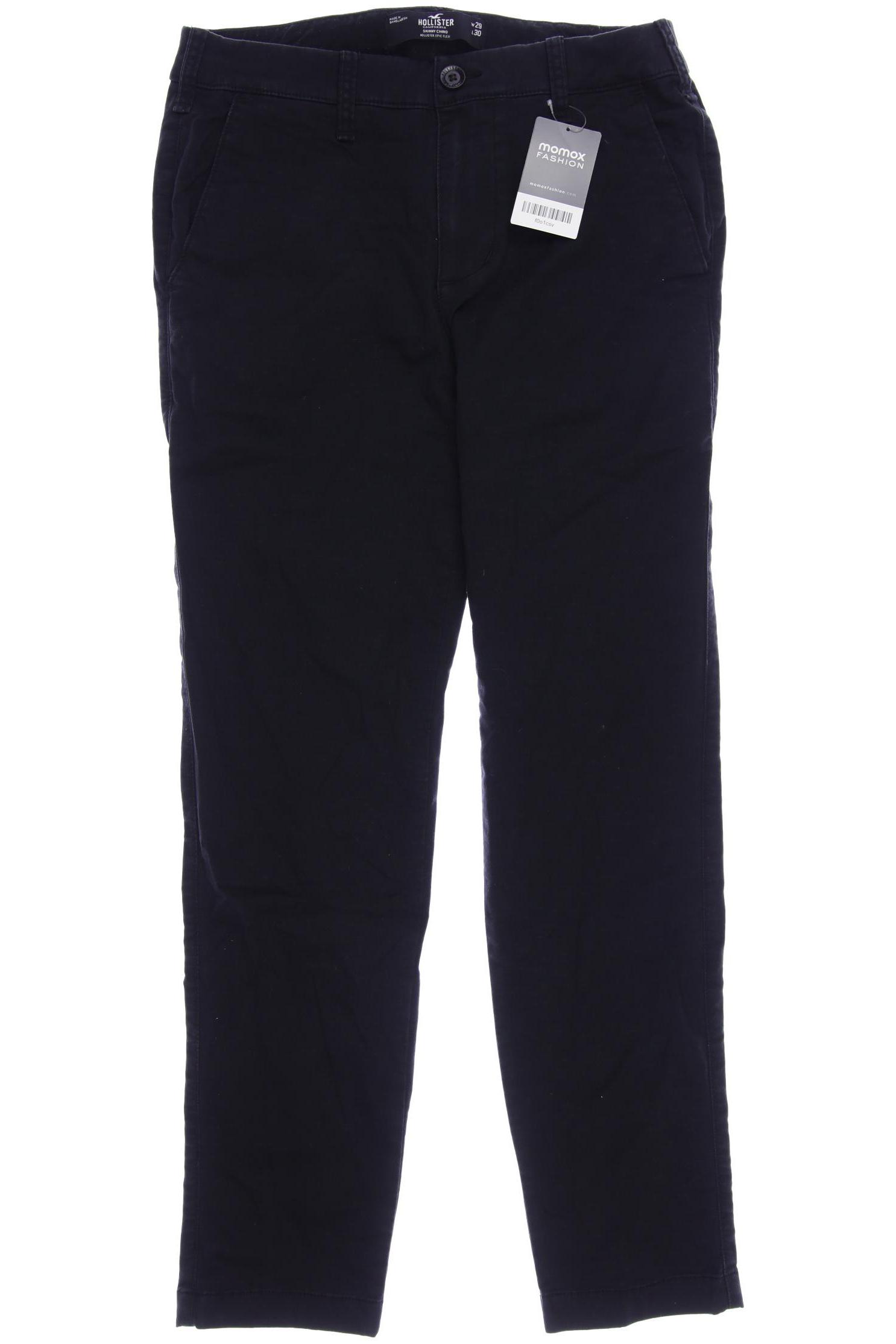 

Hollister Herren Stoffhose, schwarz