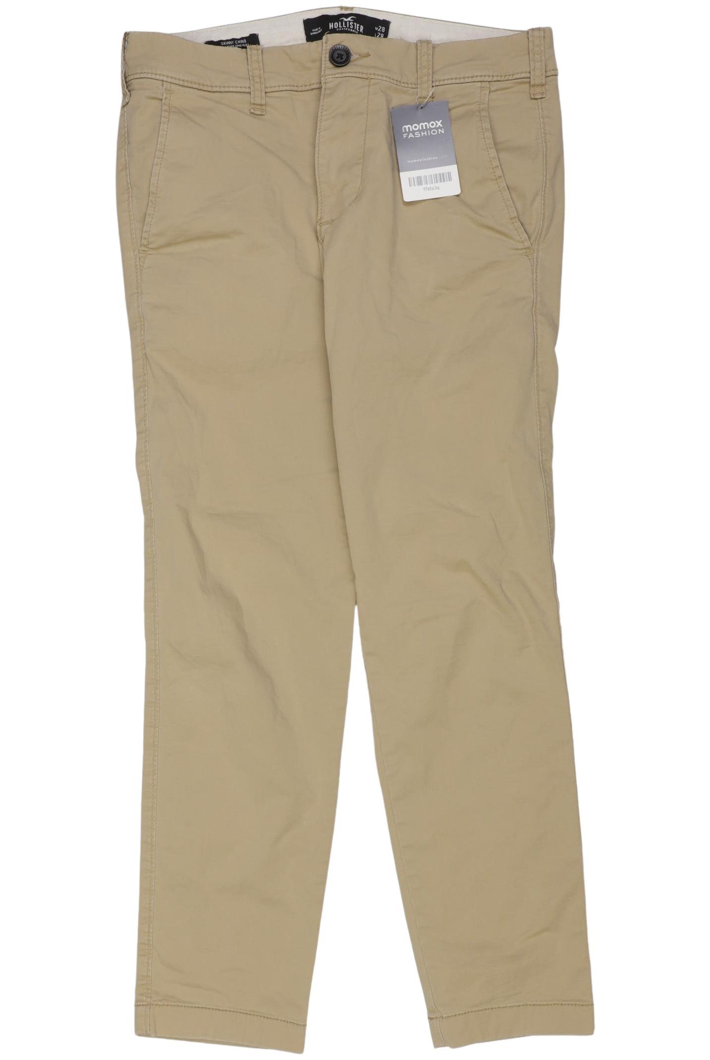 

Hollister Herren Stoffhose, beige, Gr. 28