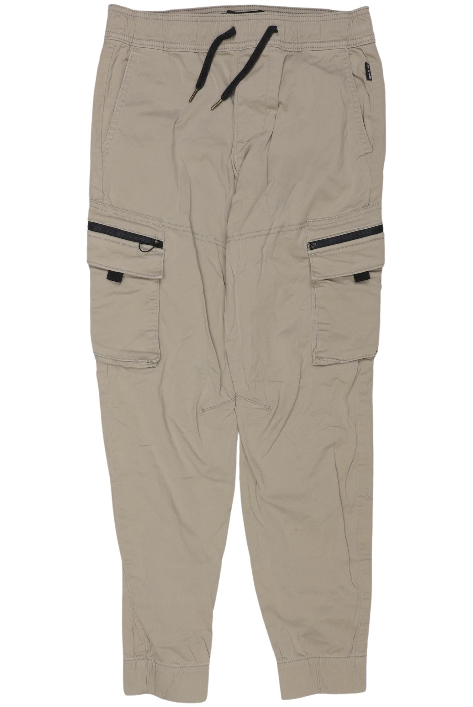 

Hollister Herren Stoffhose, beige, Gr. 0