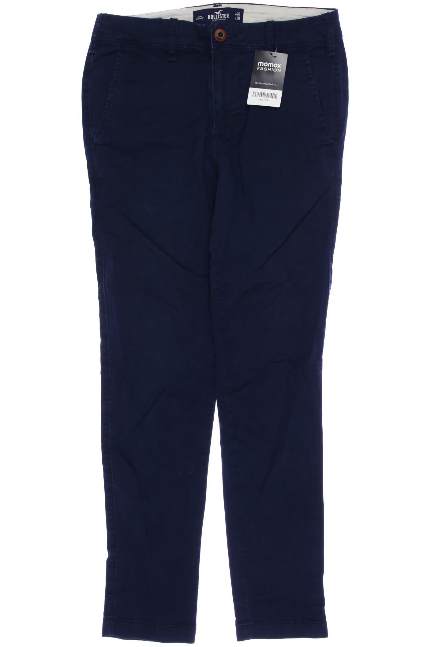 

Hollister Herren Stoffhose, marineblau, Gr. 28