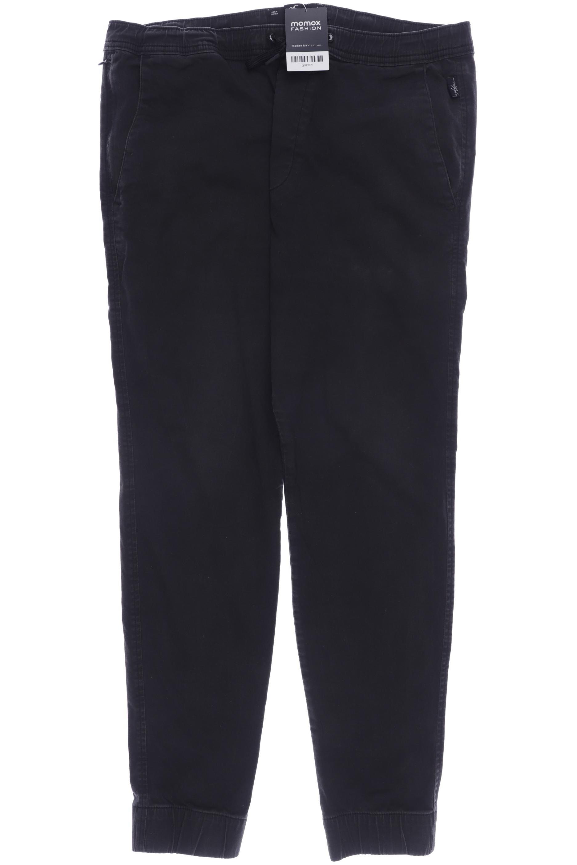 

Hollister Herren Stoffhose, schwarz