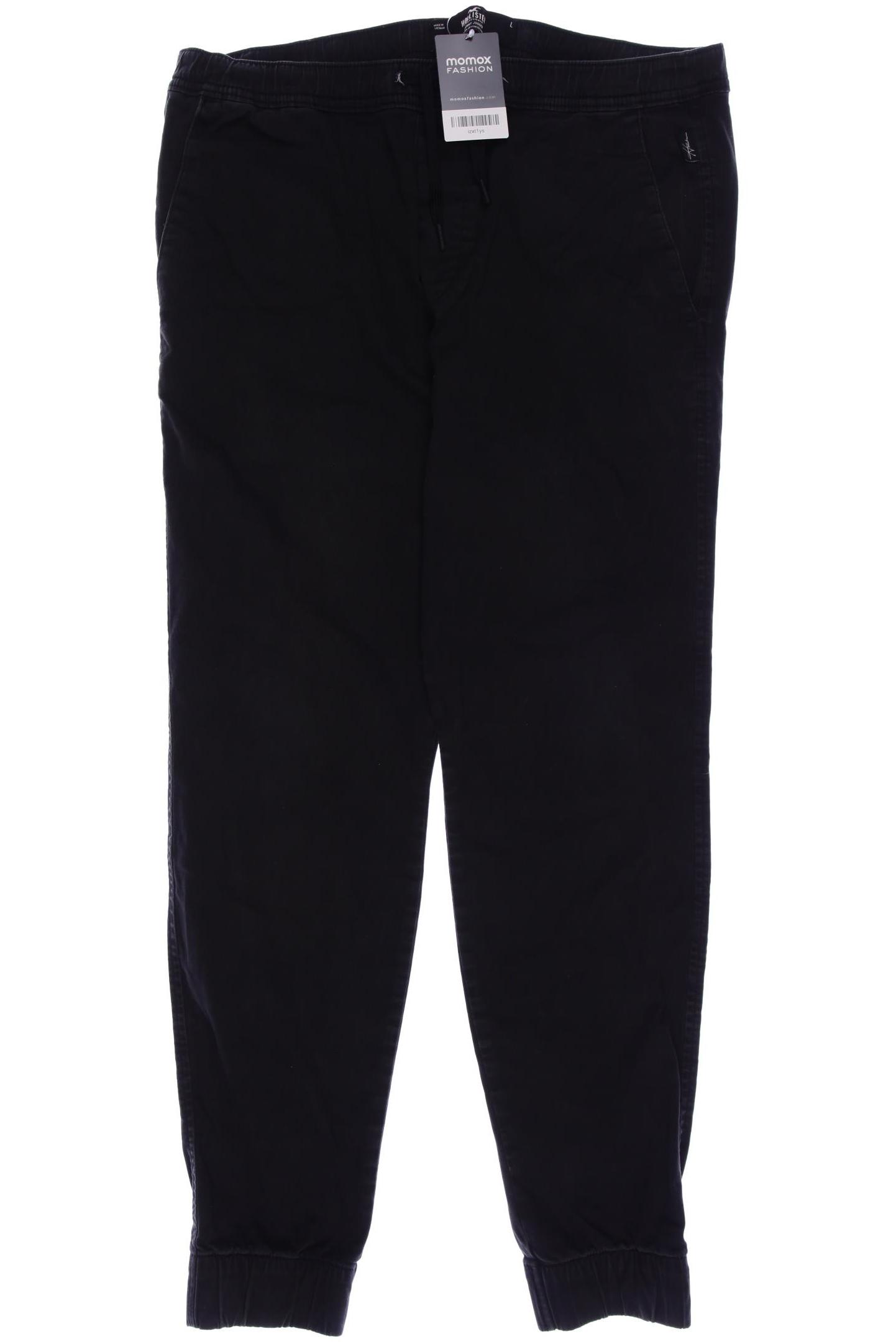 

Hollister Herren Stoffhose, schwarz