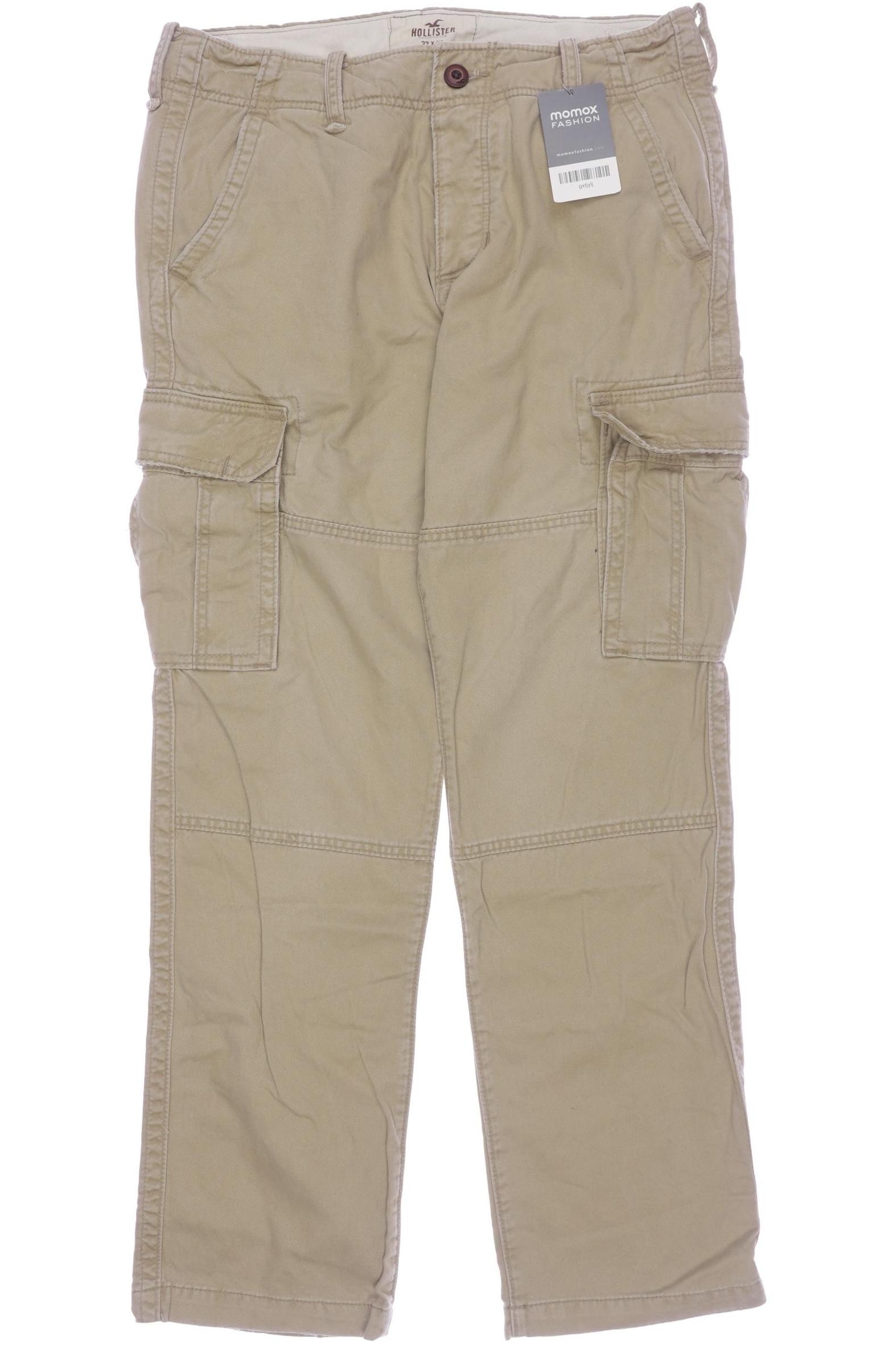 

Hollister Herren Stoffhose, beige, Gr. 32