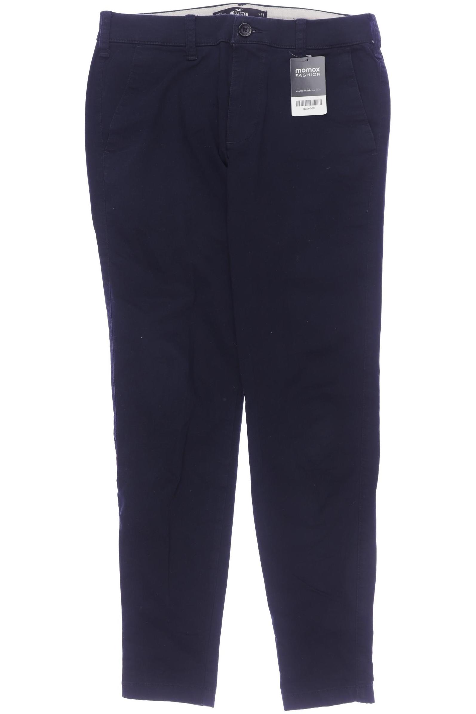 

Hollister Herren Stoffhose, marineblau, Gr. 31