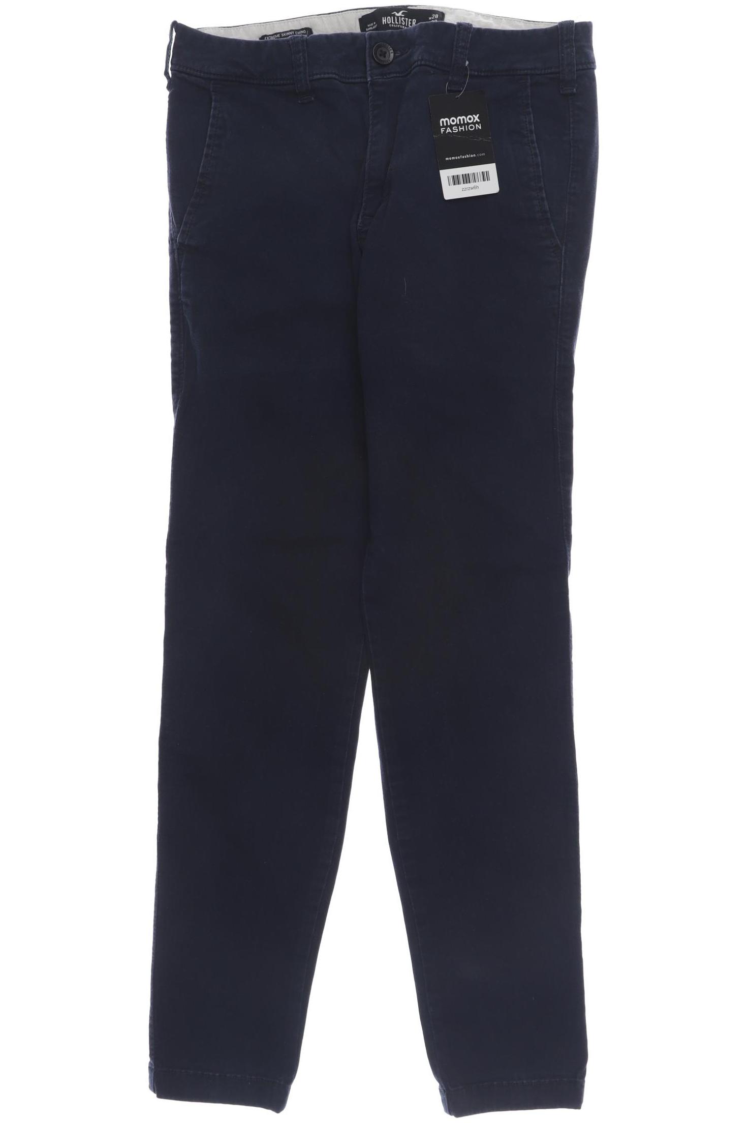 

Hollister Herren Stoffhose, marineblau, Gr. 28
