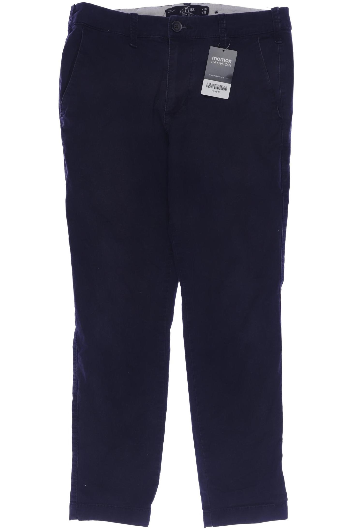 

Hollister Herren Stoffhose, marineblau, Gr. 30