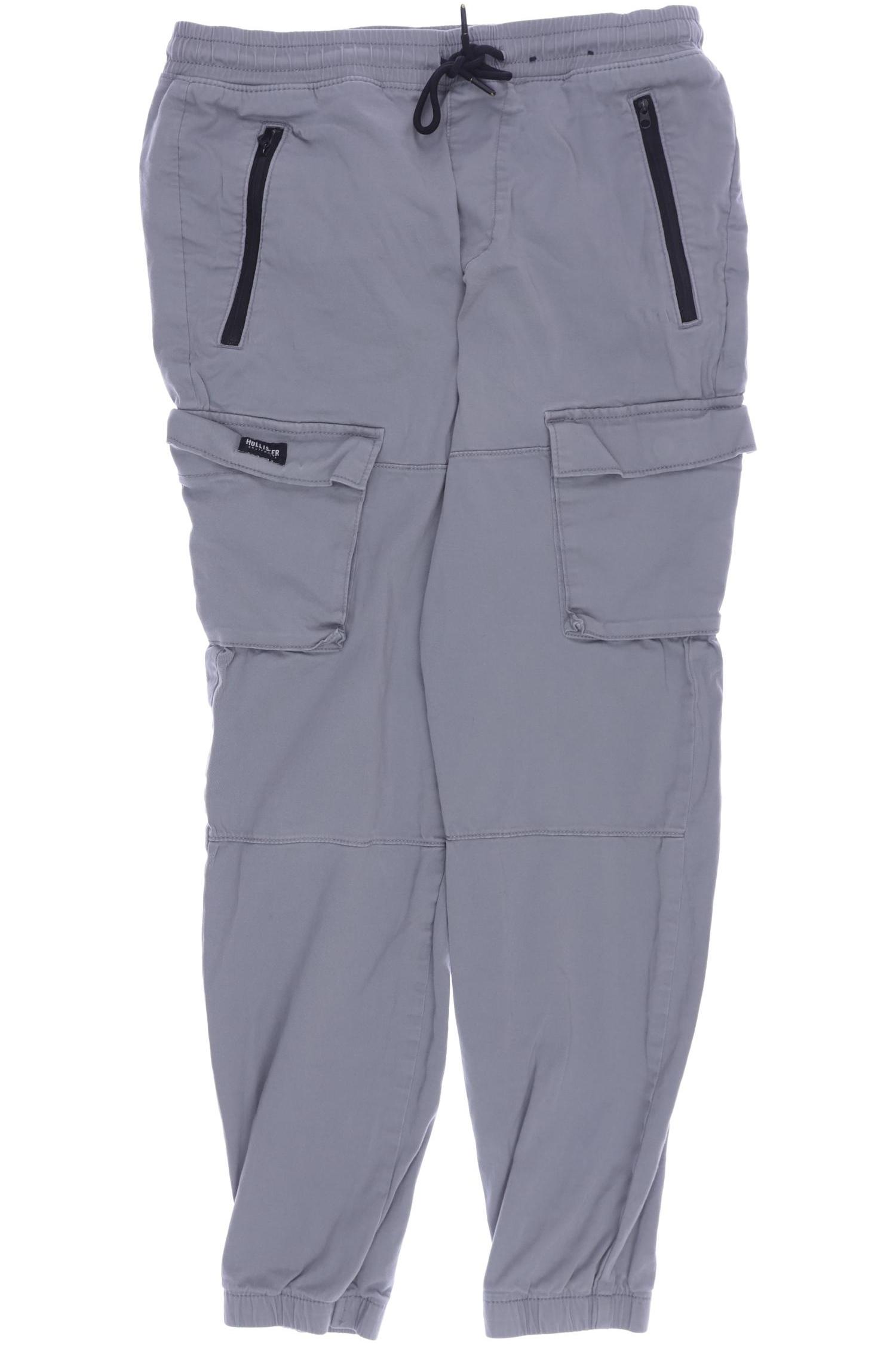 

Hollister Herren Stoffhose, grau, Gr. 0