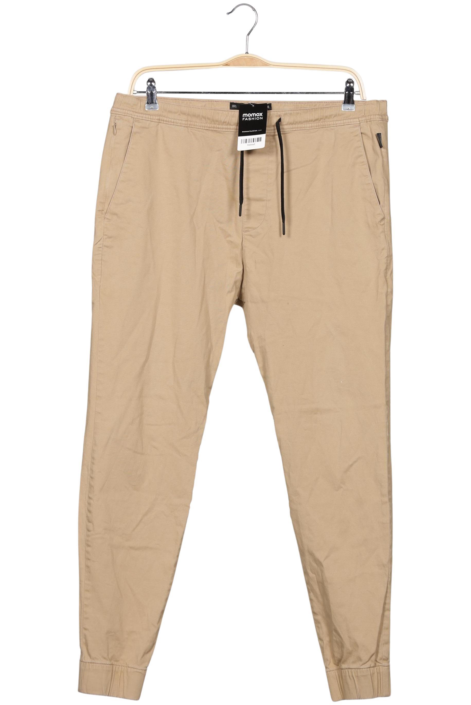 

Hollister Herren Stoffhose, beige, Gr. 0