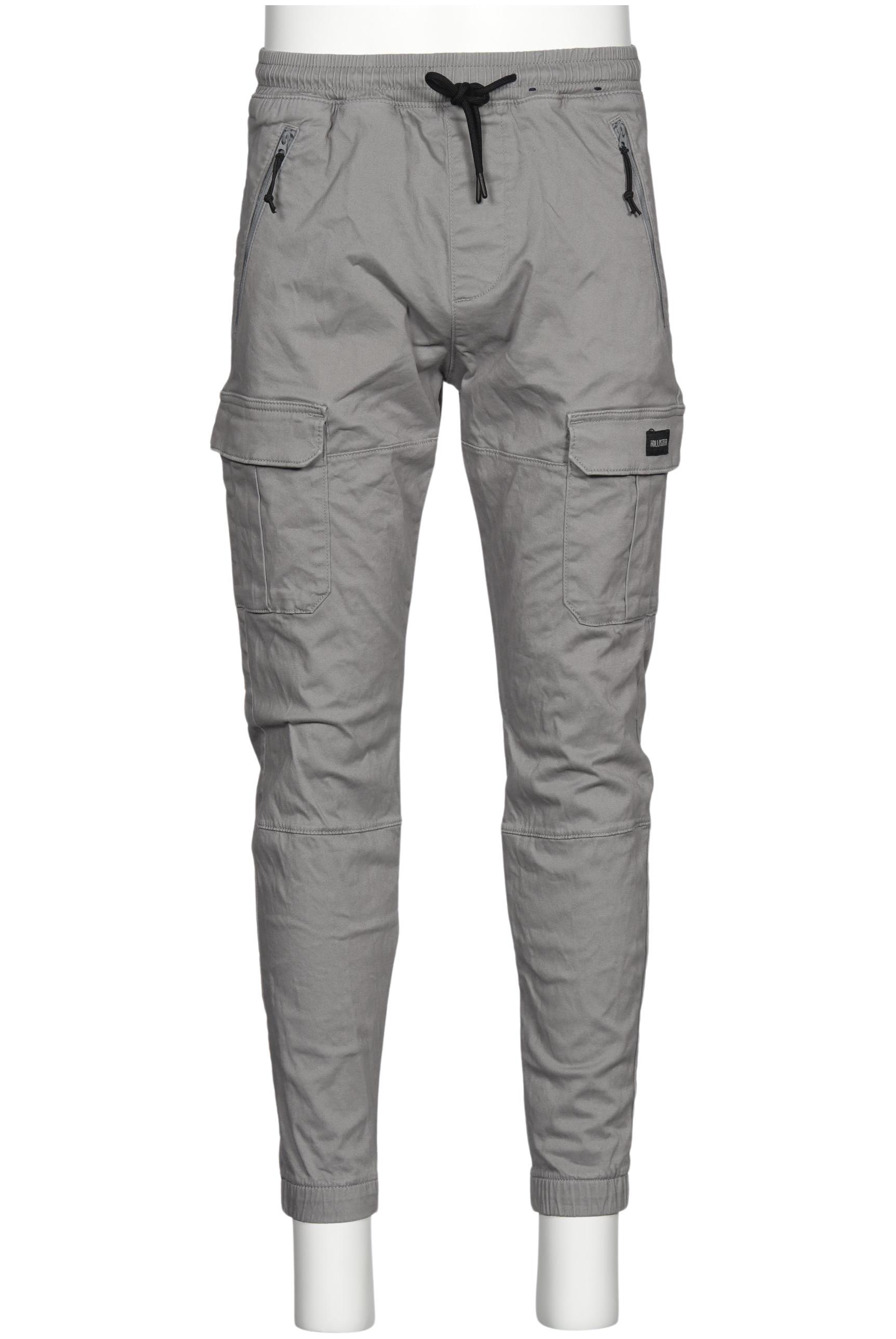 

Hollister Herren Stoffhose, grau, Gr. 0