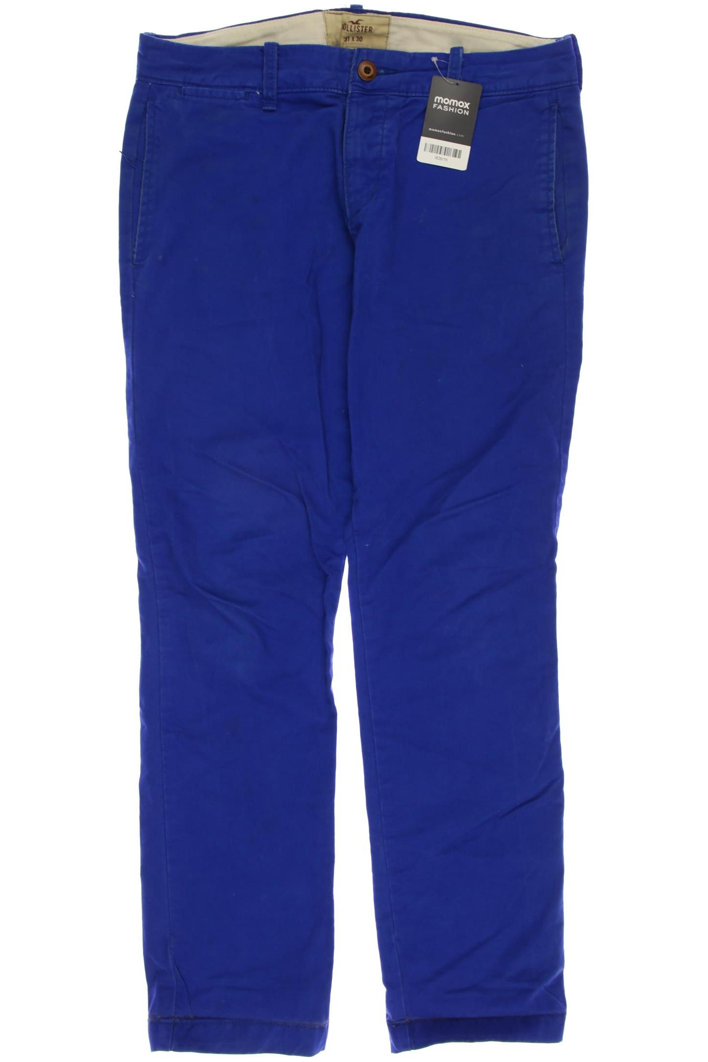 

Hollister Herren Stoffhose, blau