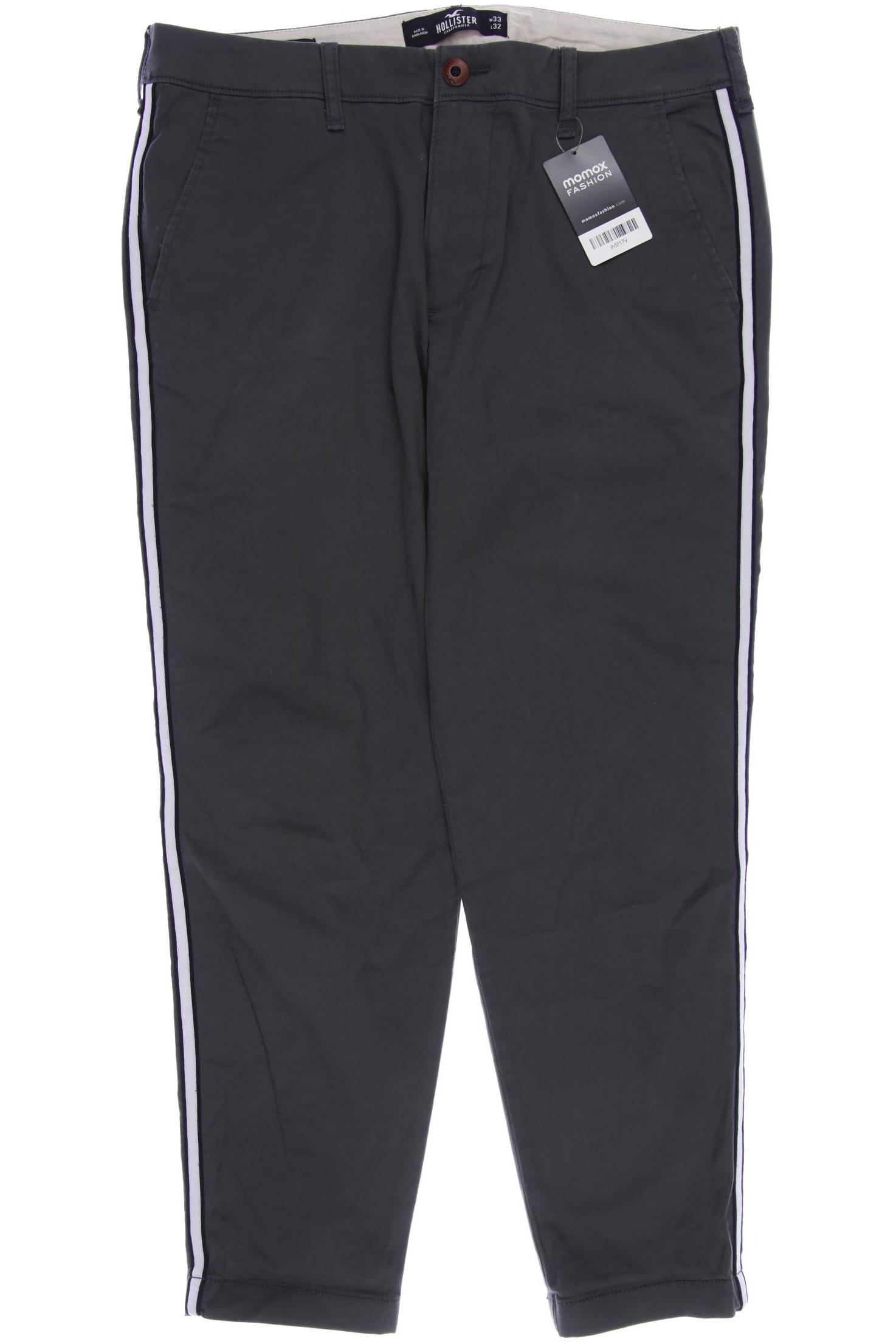 

Hollister Herren Stoffhose, grau