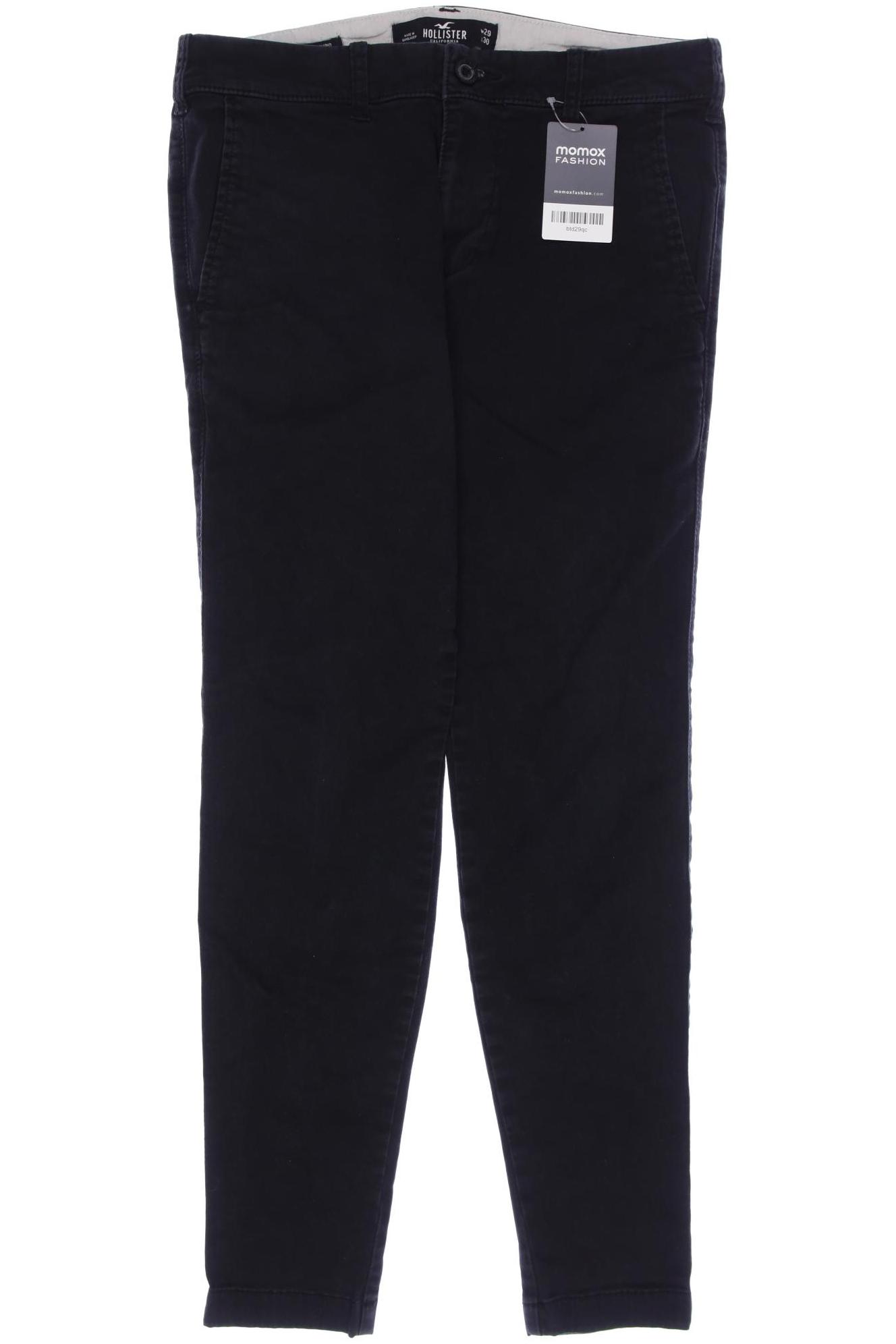 Thumbnail - Hollister Herren Stoffhose, schwarz, Gr. 29