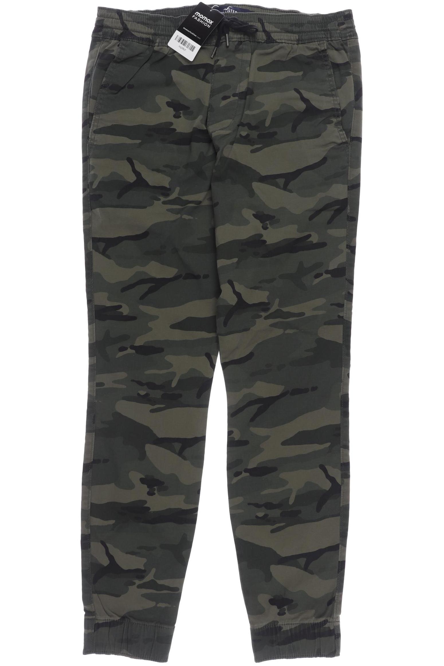 

Hollister Herren Stoffhose, grün, Gr. 0