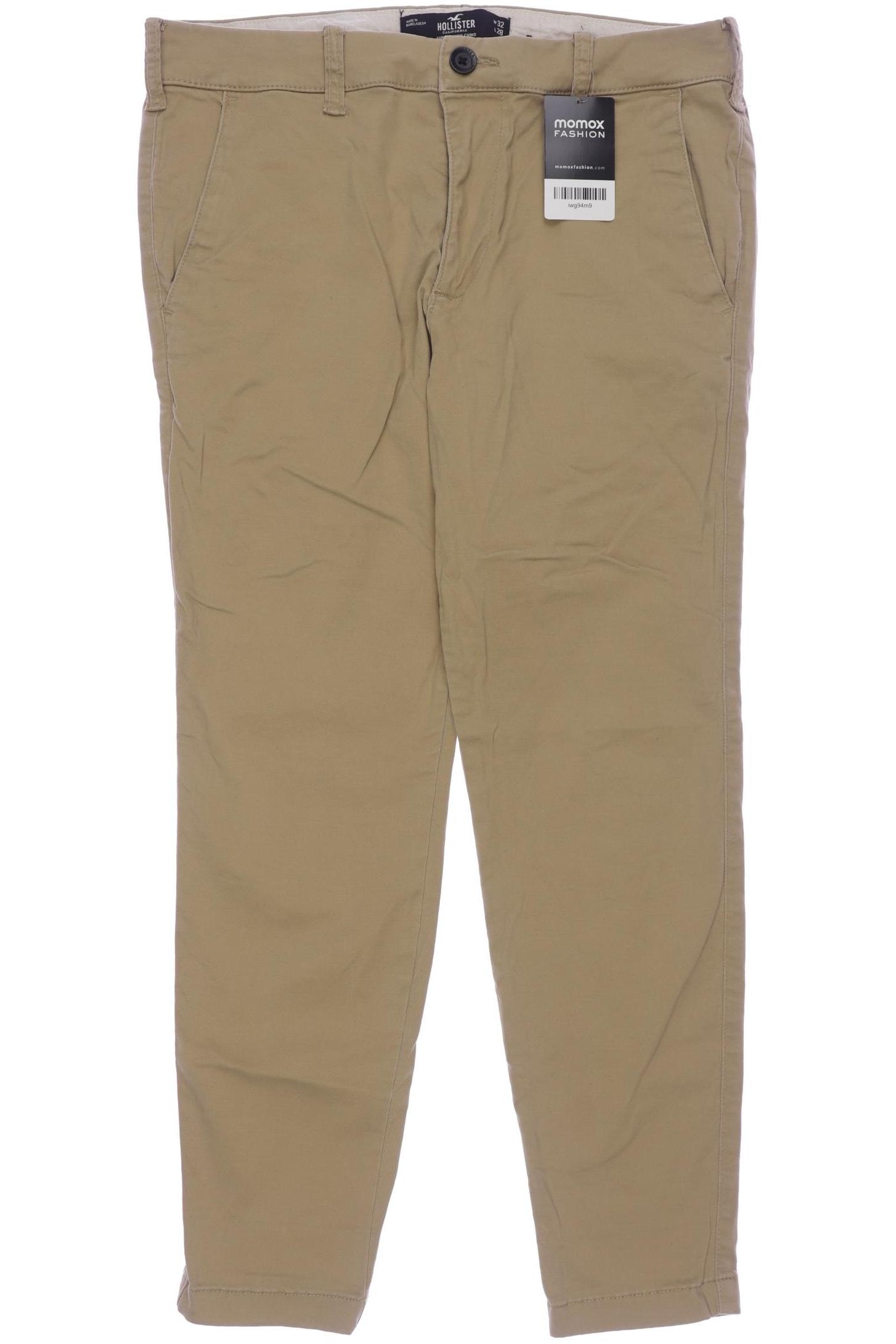 

Hollister Herren Stoffhose, beige, Gr. 32