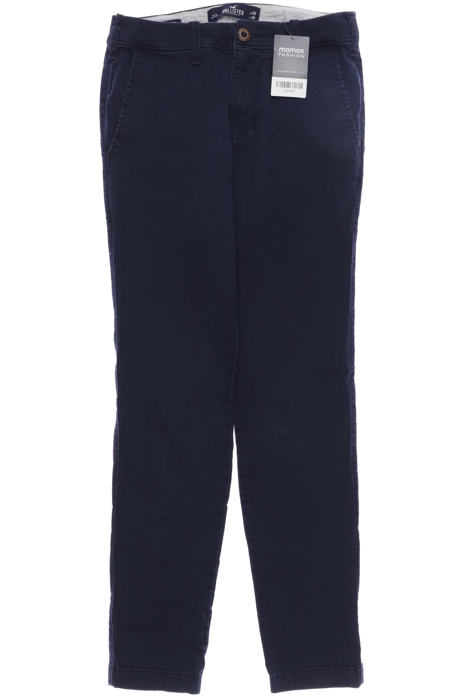 

Hollister Herren Stoffhose, marineblau, Gr. 26