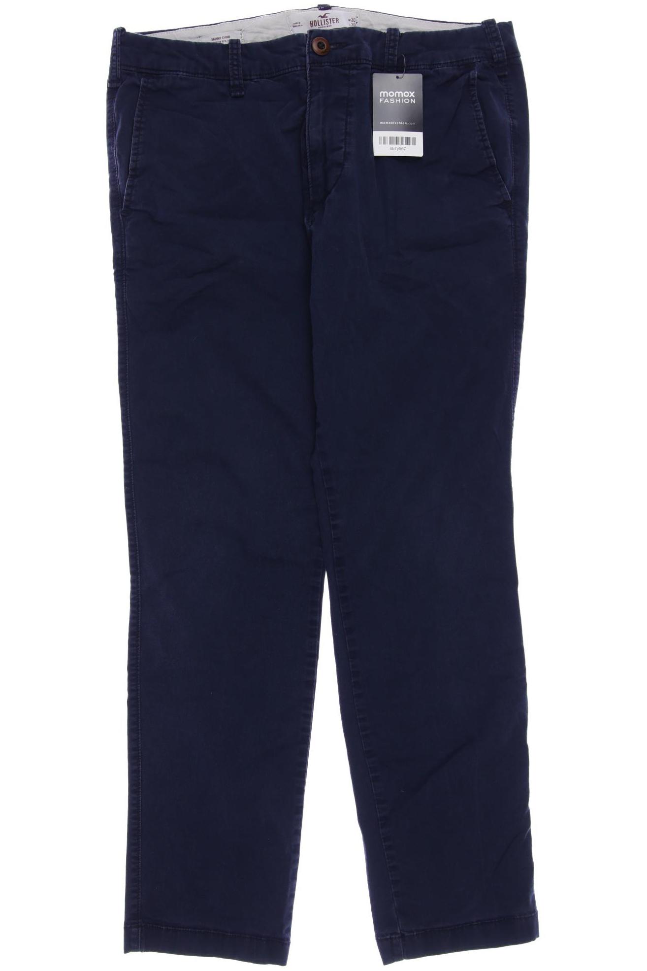 

Hollister Herren Stoffhose, blau, Gr. 30