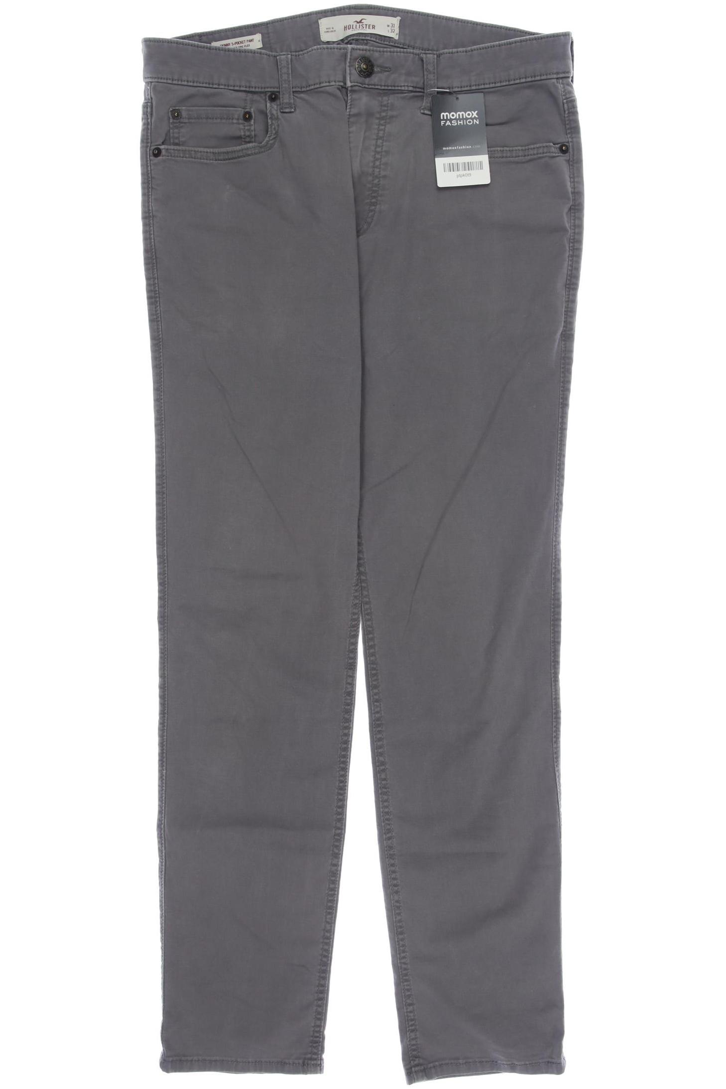 

Hollister Herren Stoffhose, grau, Gr. 31