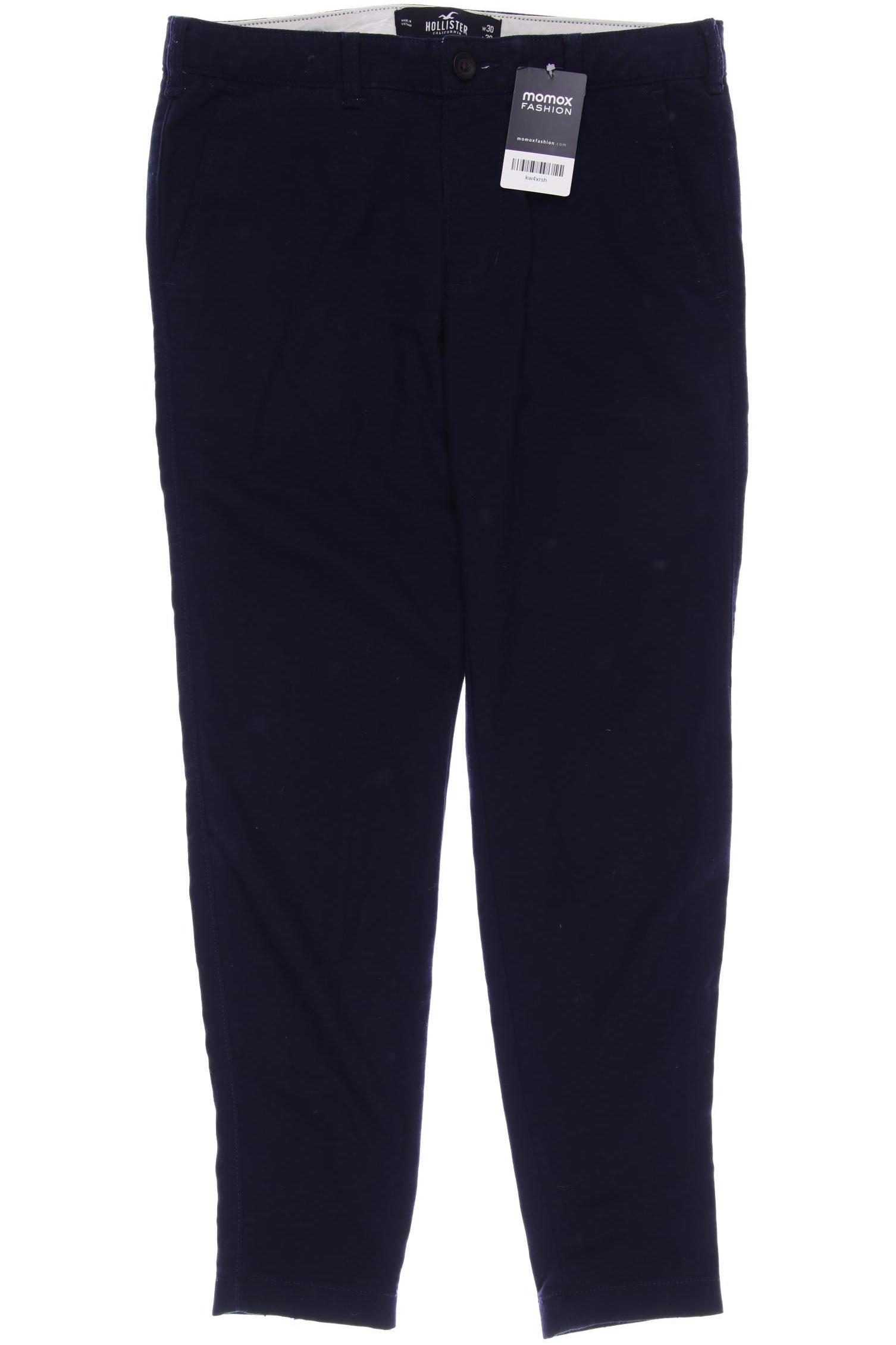

Hollister Herren Stoffhose, marineblau