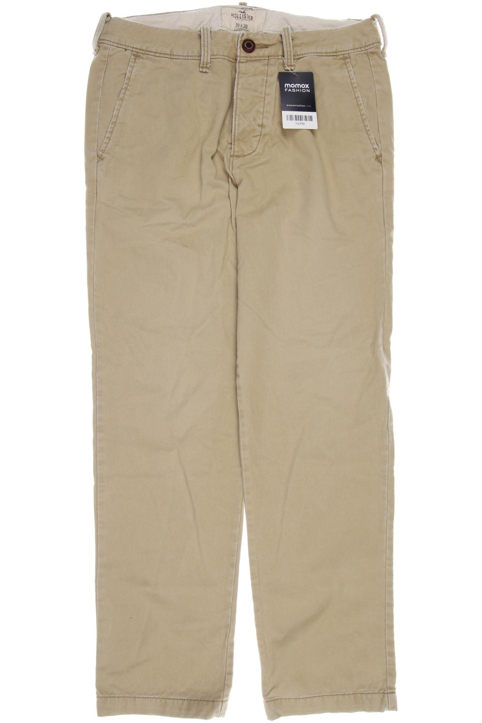 

Hollister Herren Stoffhose, beige