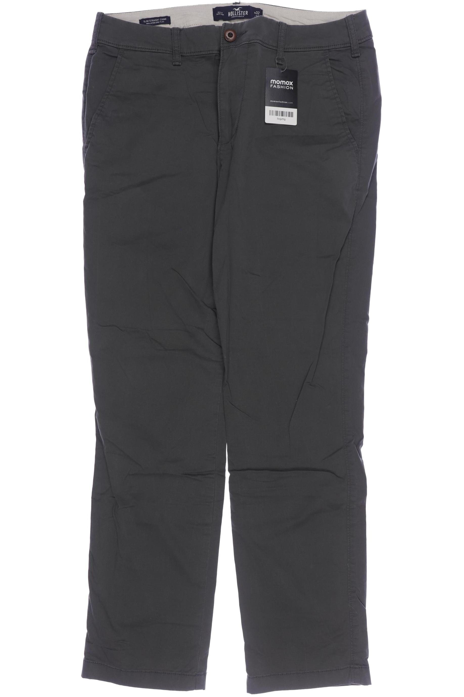 

Hollister Herren Stoffhose, grau, Gr. 32