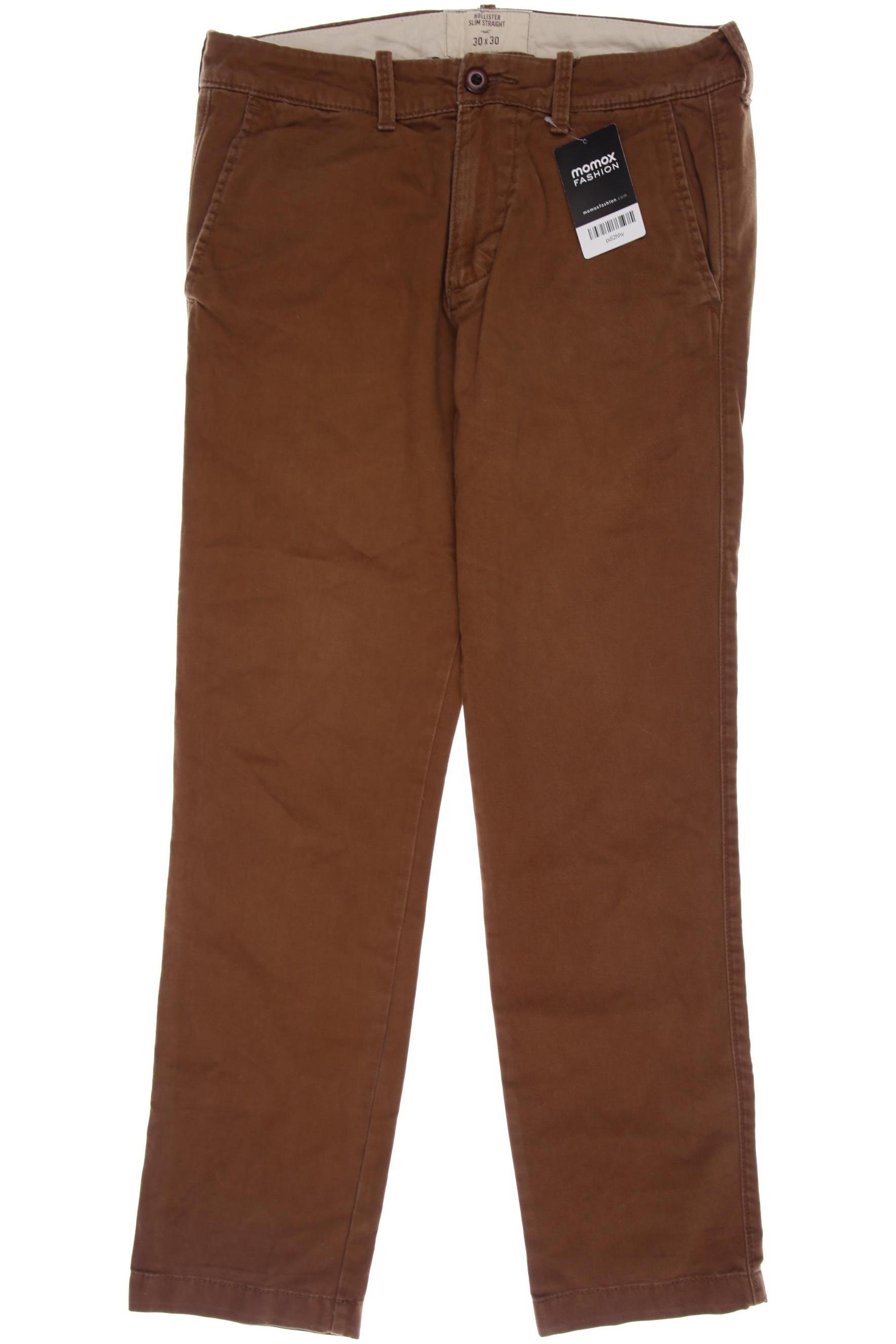 

Hollister Herren Stoffhose, braun, Gr. 30