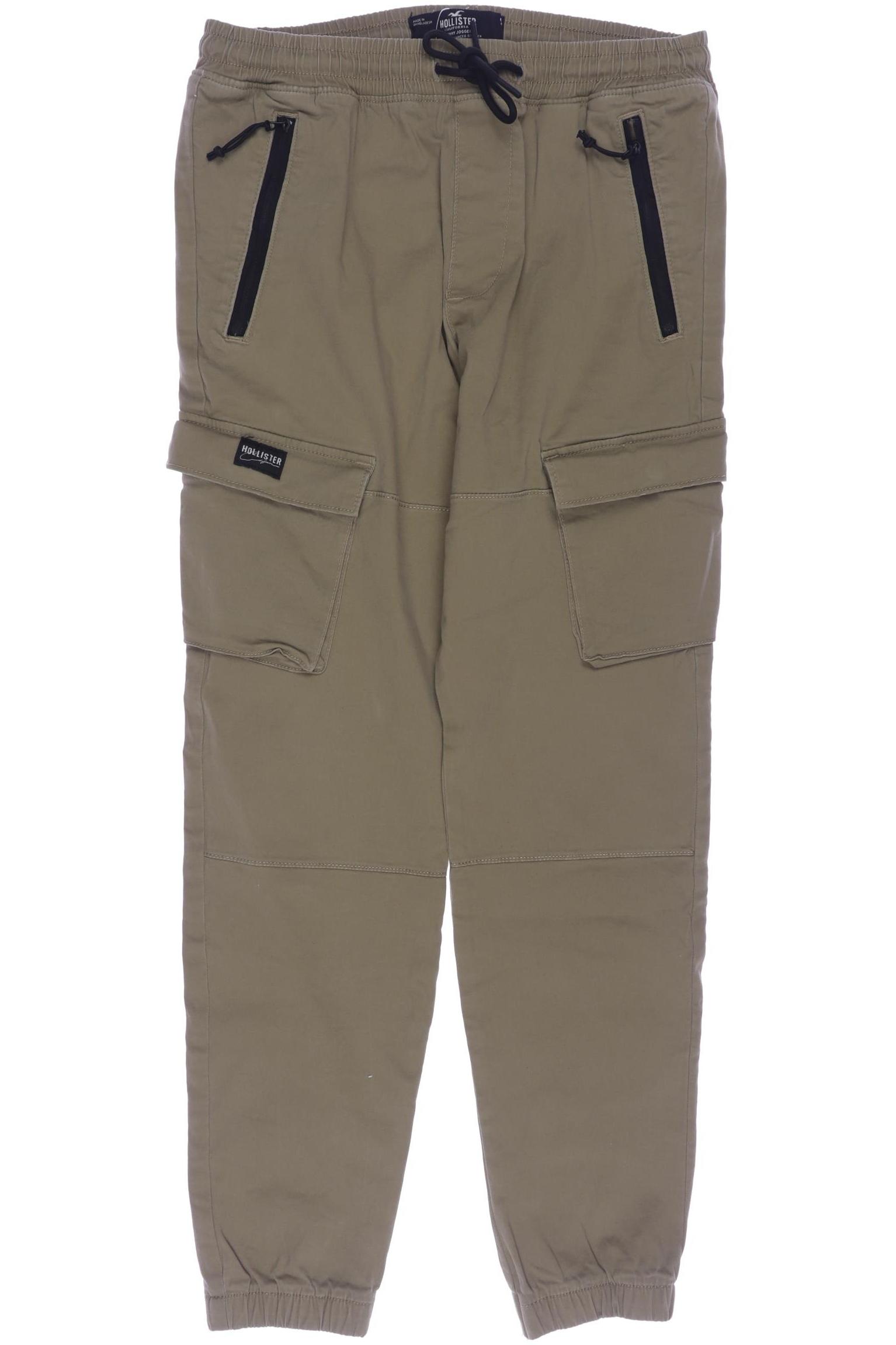

Hollister Herren Stoffhose, beige, Gr. 0