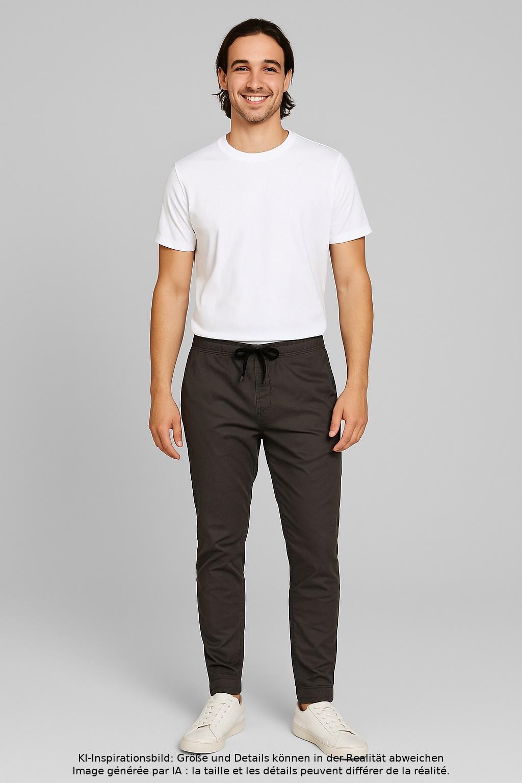 

Hollister Herren Stoffhose, grau, Gr. 0