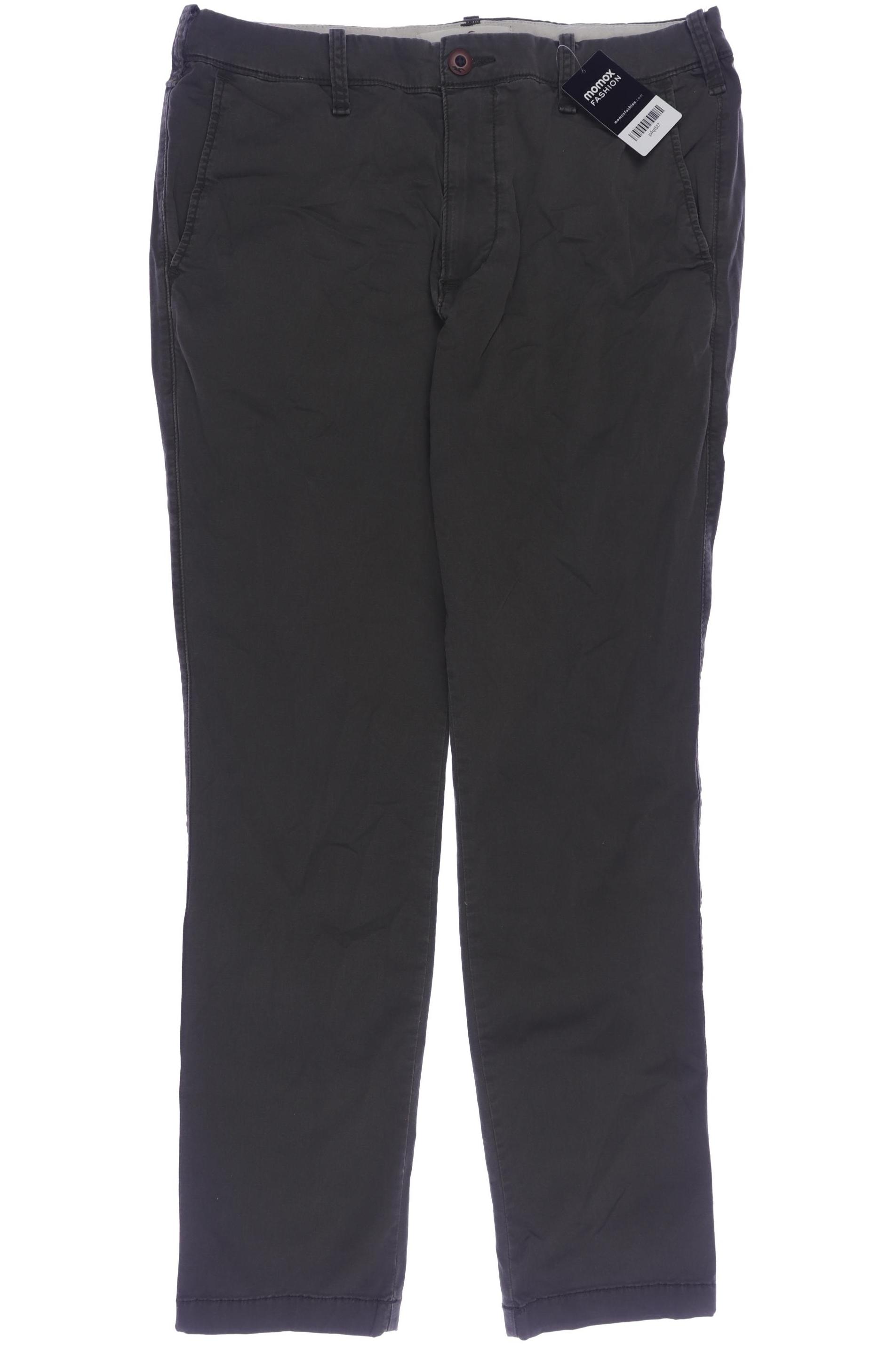 

Hollister Herren Stoffhose, grün, Gr. 33