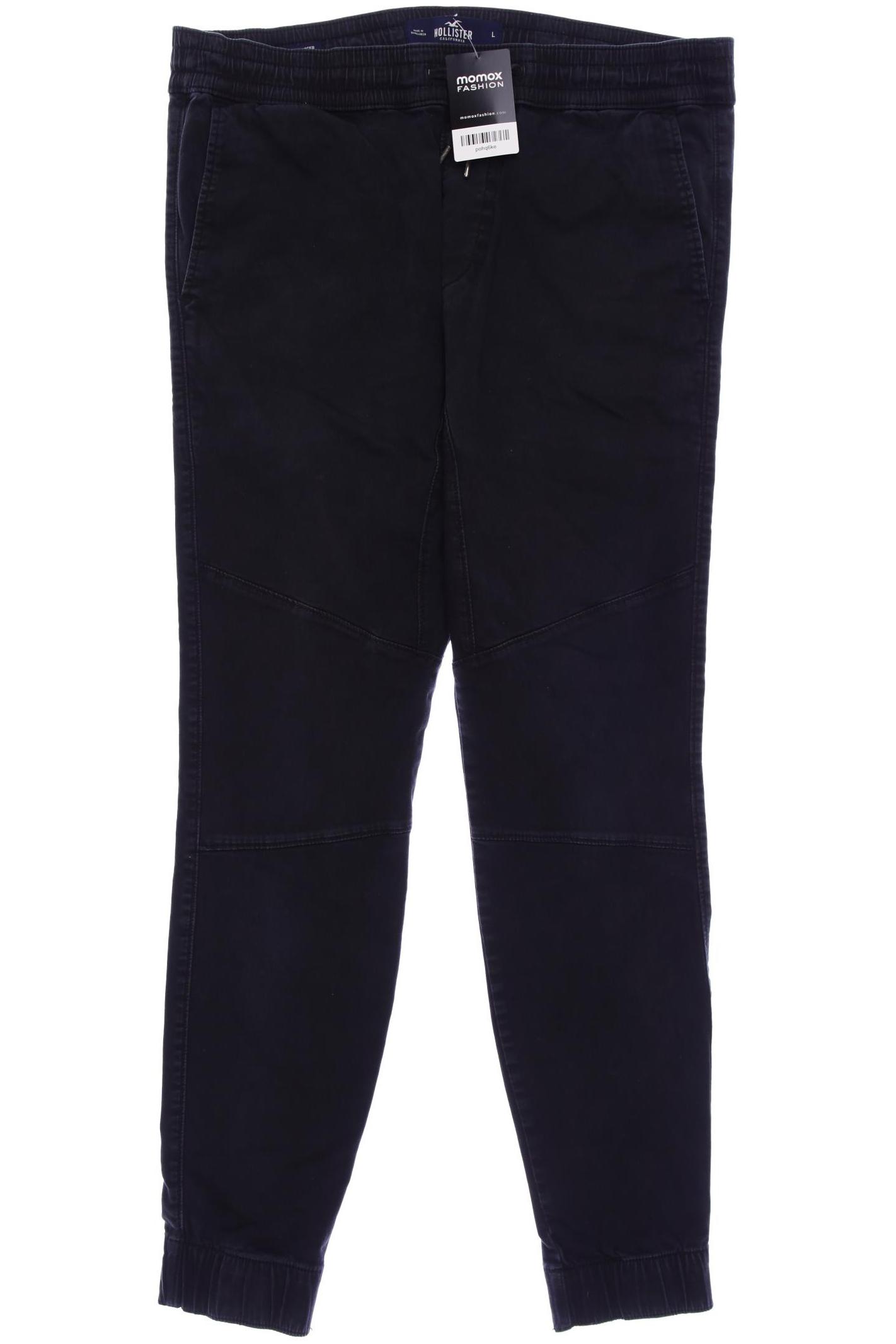 

Hollister Herren Stoffhose, schwarz