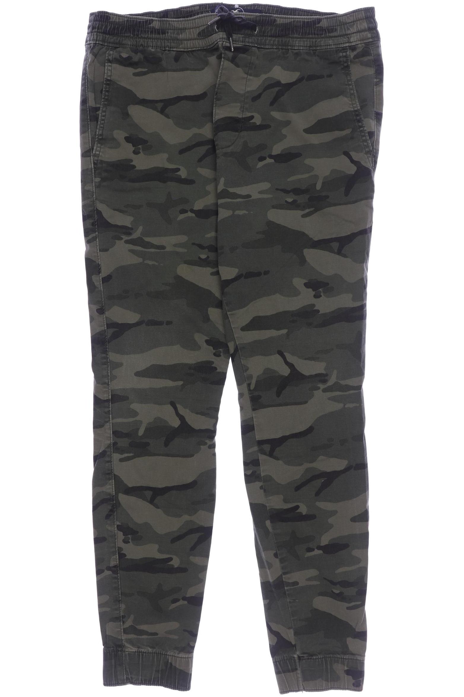 

Hollister Herren Stoffhose, grün, Gr. 0