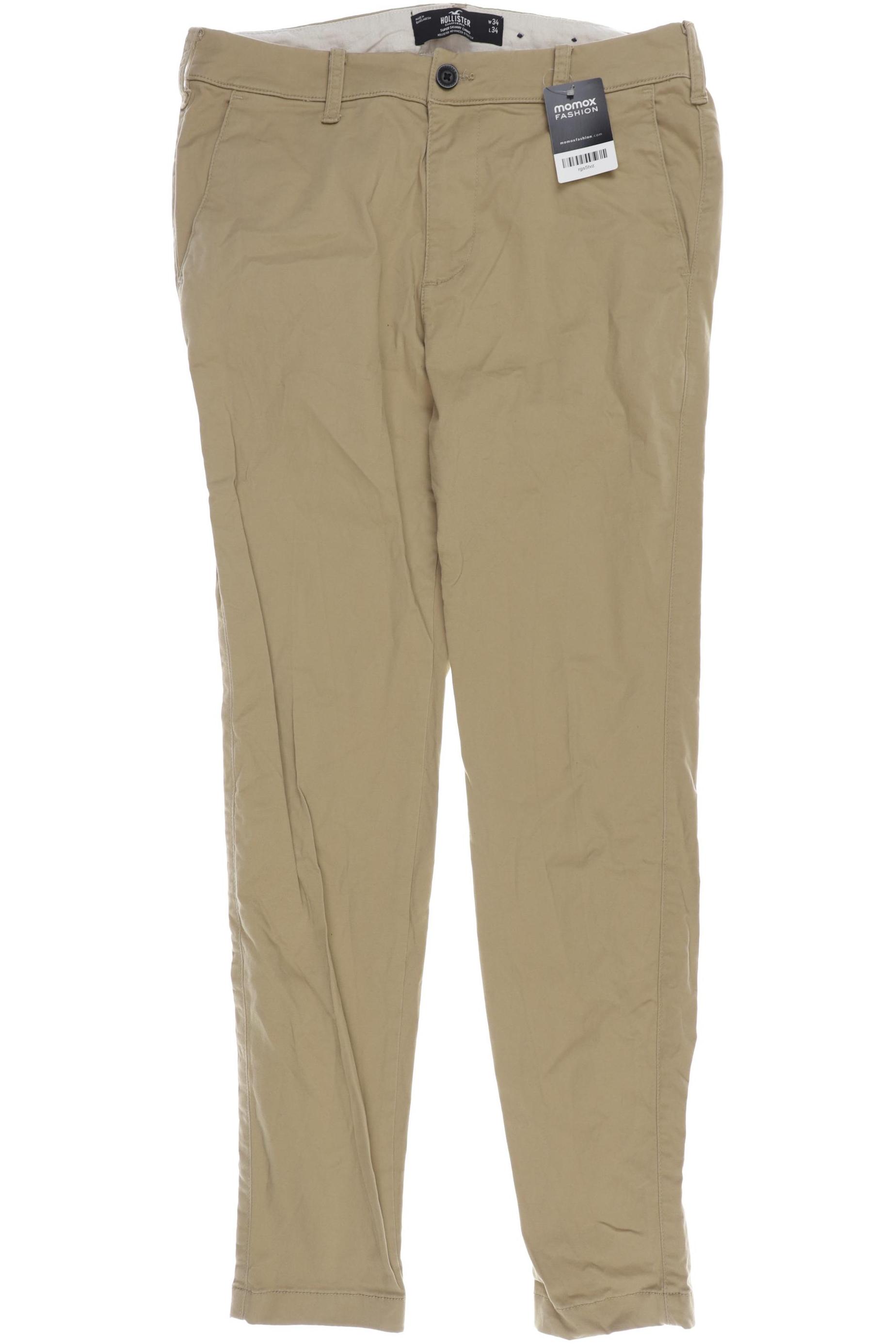 

Hollister Herren Stoffhose, beige, Gr. 34